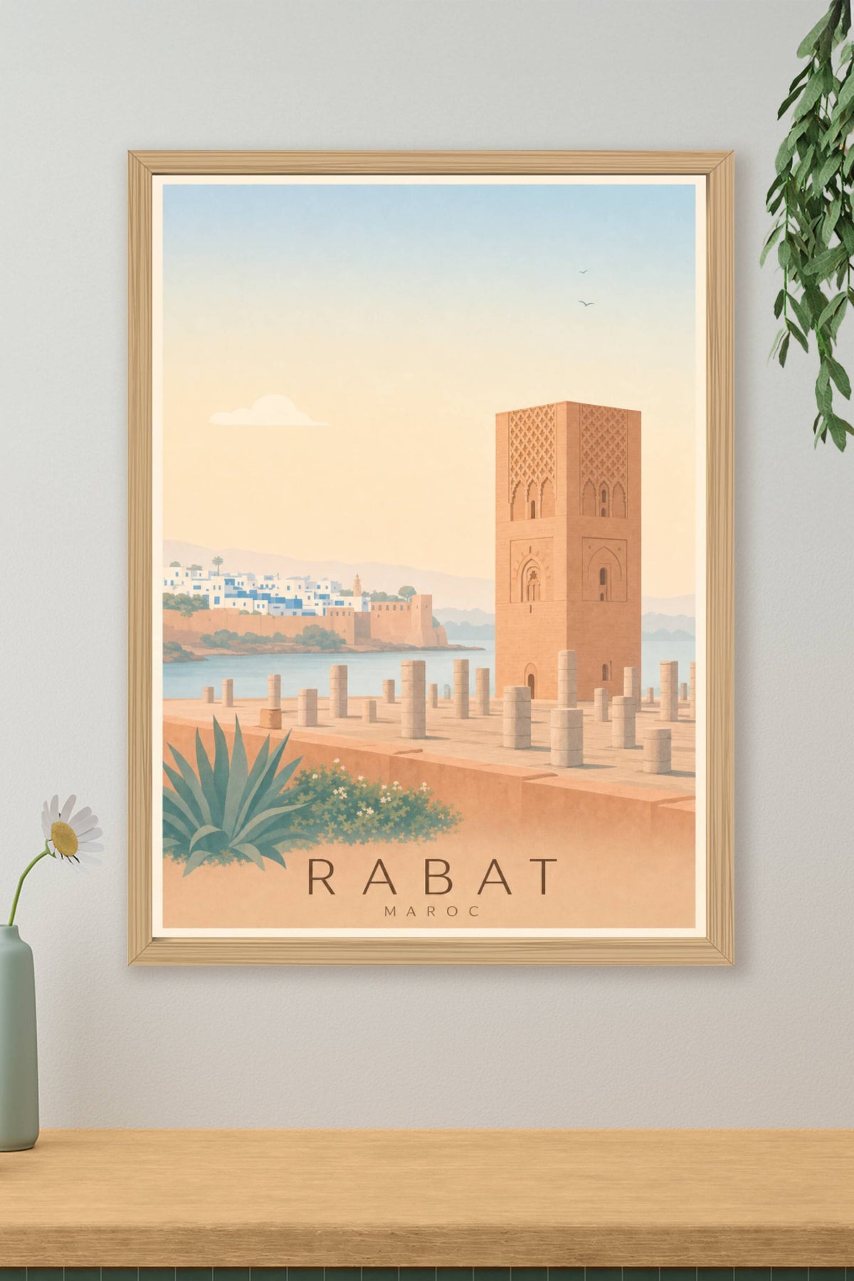Affiche de Rabat - Poster Calme