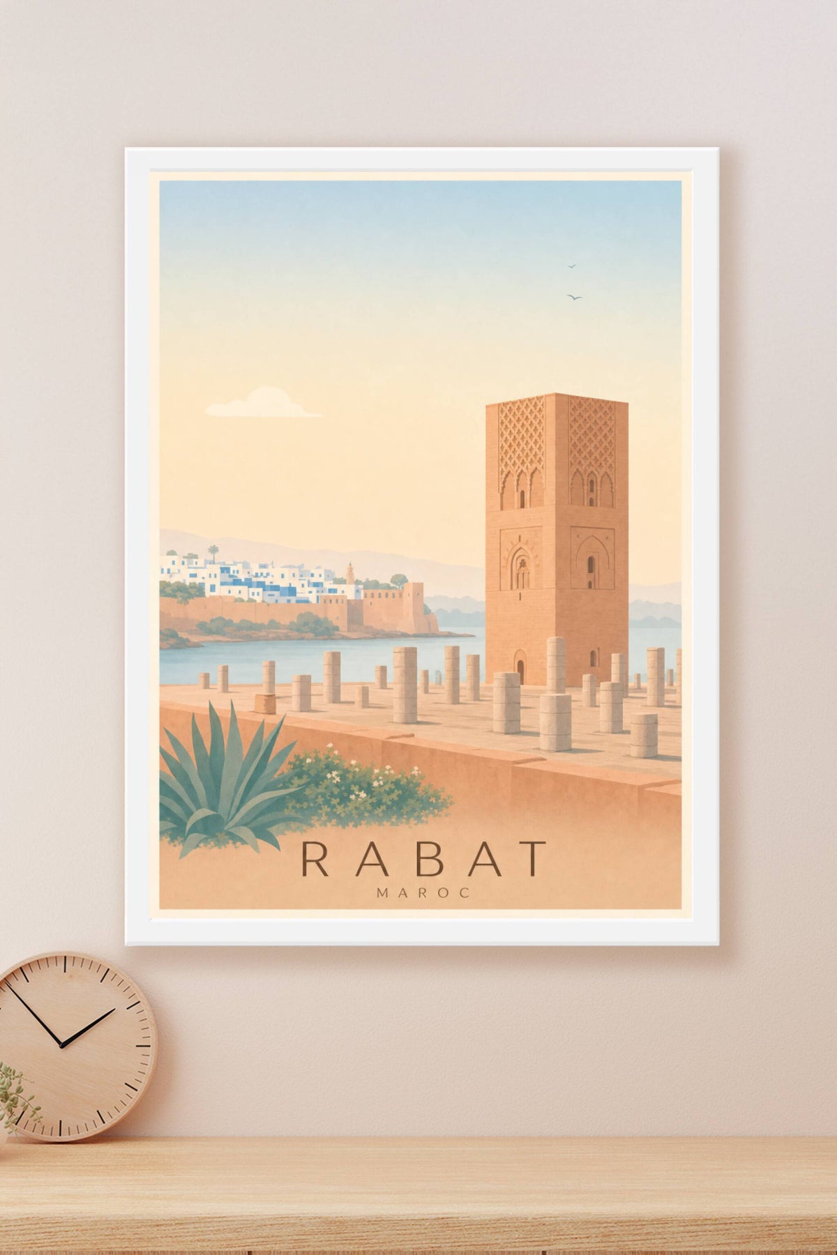 Affiche de Rabat - Poster Calme
