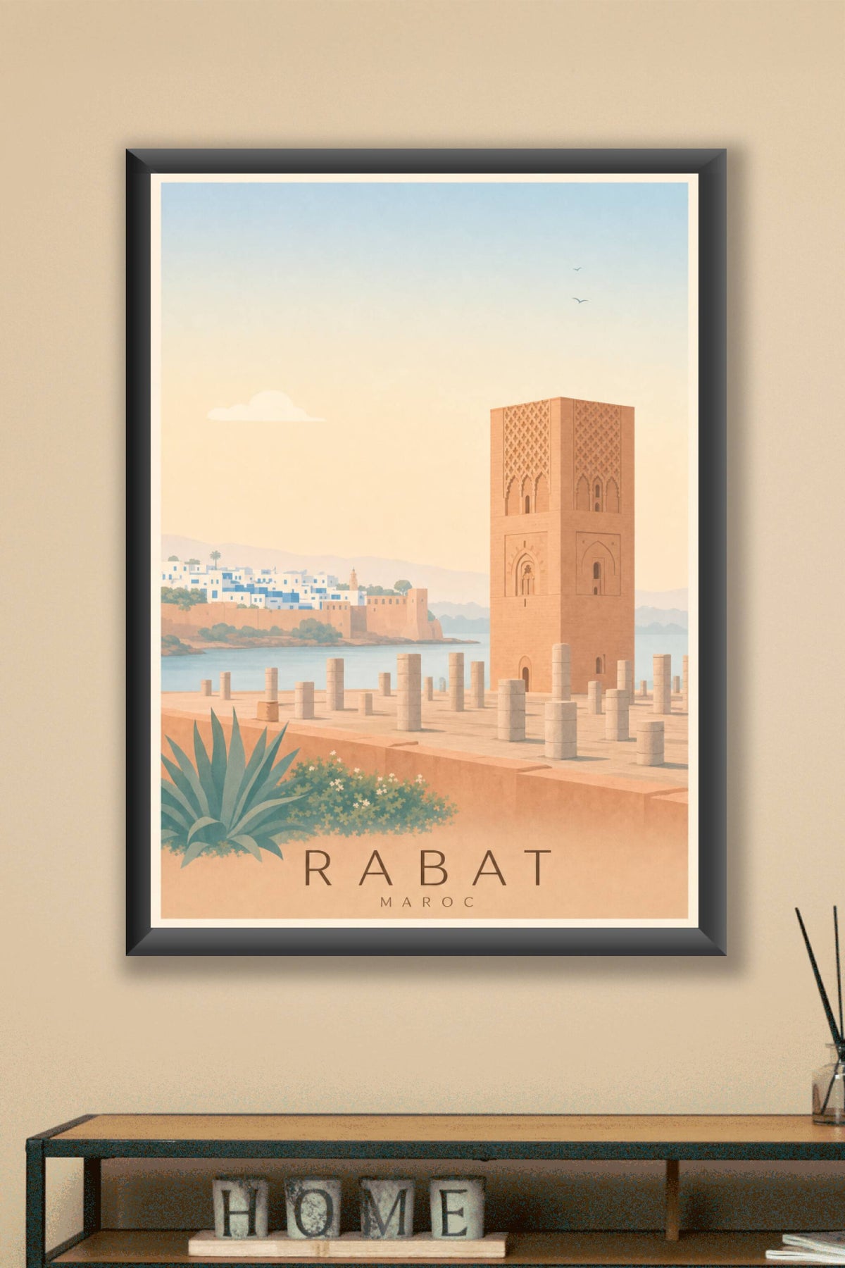 Affiche de Rabat - Poster Calme