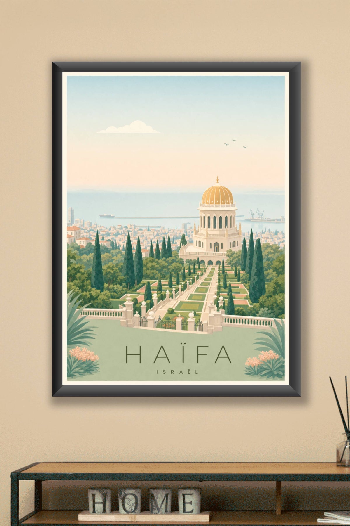 Affiche de Haïfa - Poster Calme