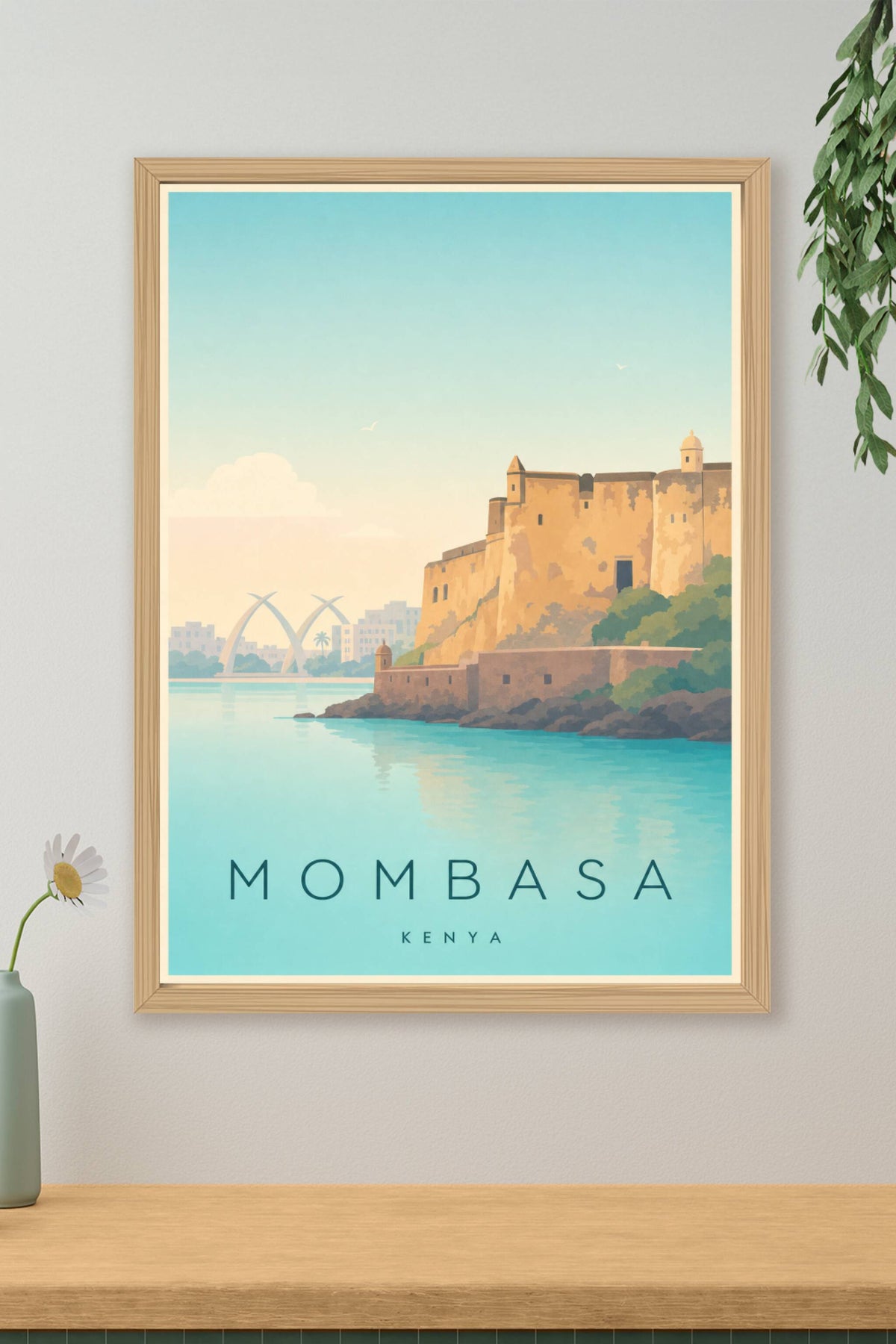 Affiche de Mombasa - Poster Calme
