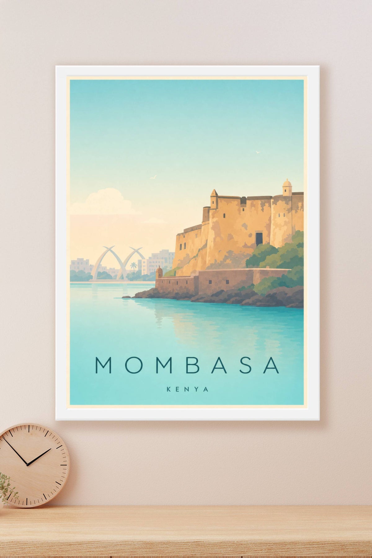 Affiche de Mombasa - Poster Calme
