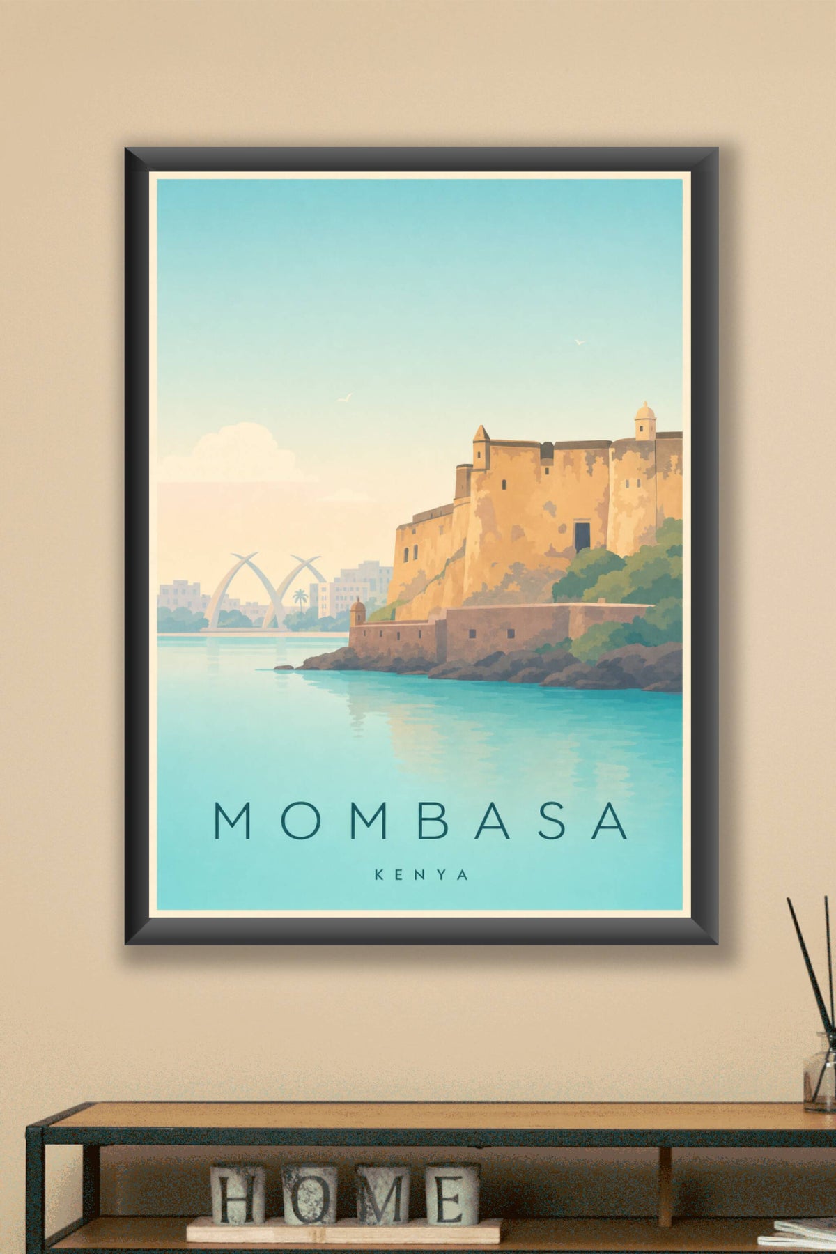 Affiche de Mombasa - Poster Calme