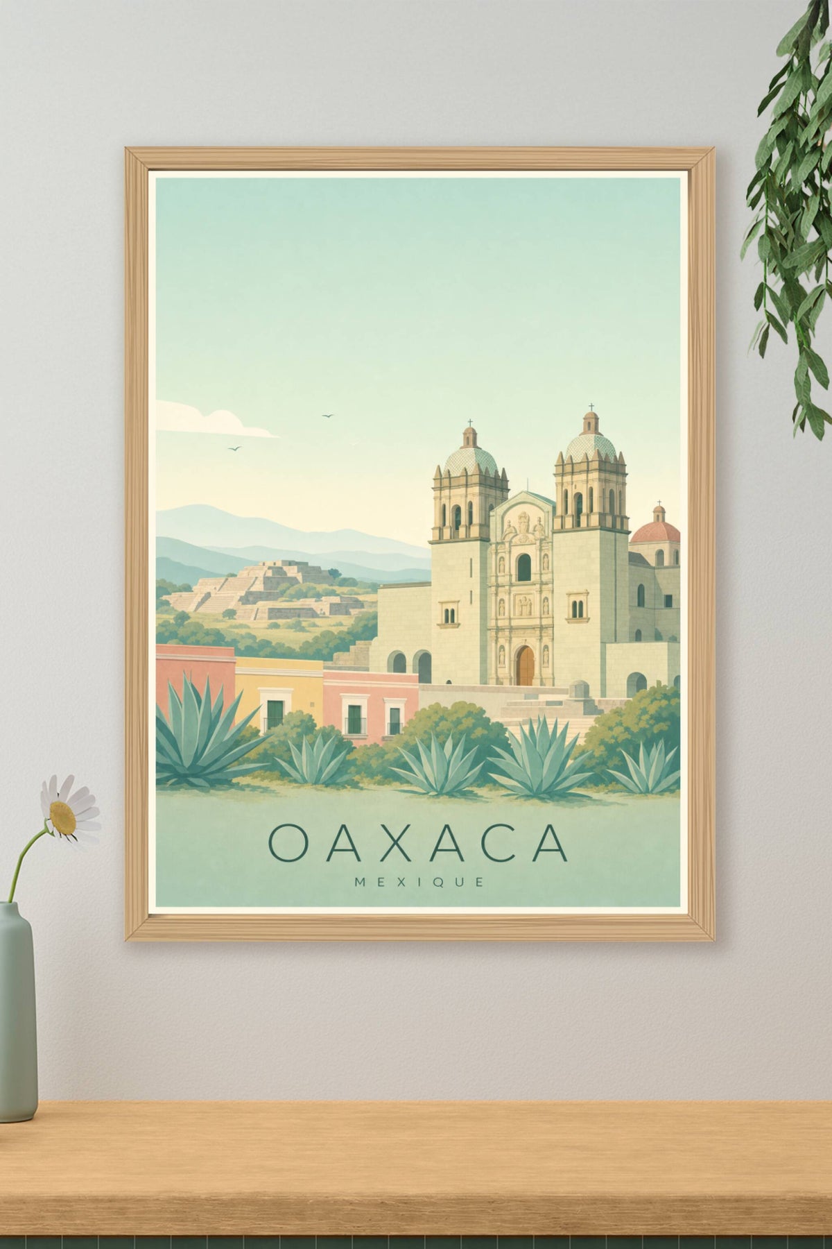 Affiche d'Oaxaca - Poster Calme