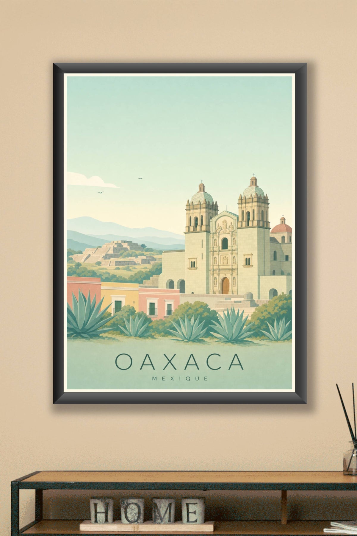 Affiche d'Oaxaca - Poster Calme