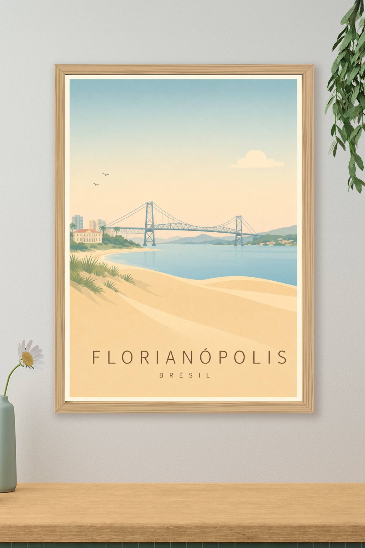 Affiche de Florianópolis - Poster Calme