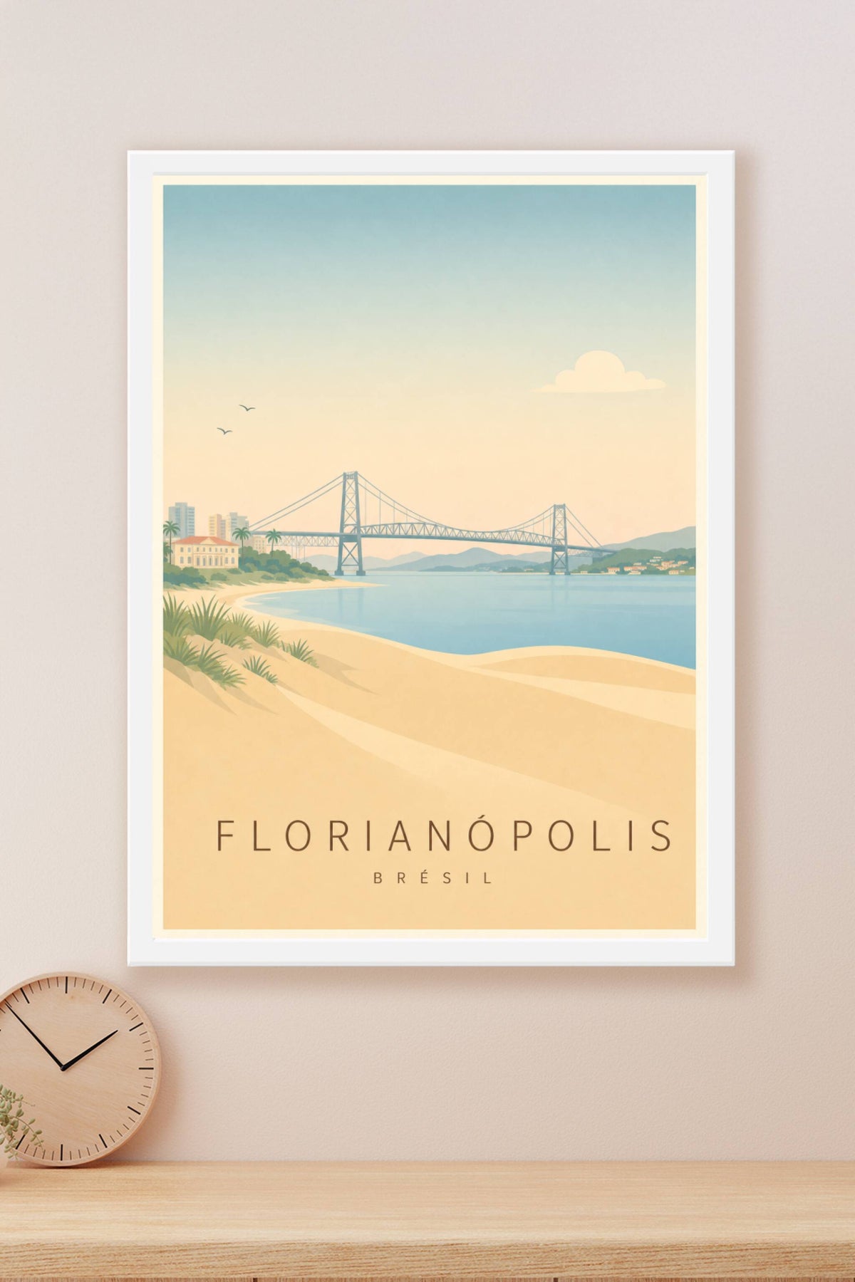 Affiche de Florianópolis - Poster Calme