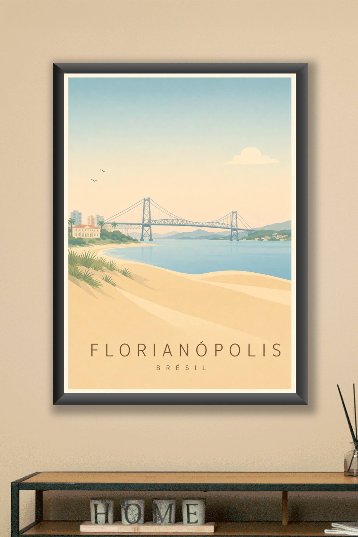 Affiche de Florianópolis - Poster Calme