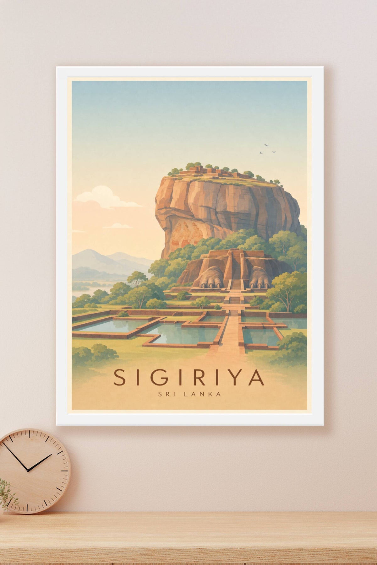 Affiche de Sigiriya - Poster Calme