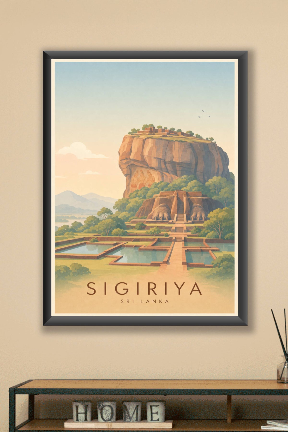 Affiche de Sigiriya - Poster Calme