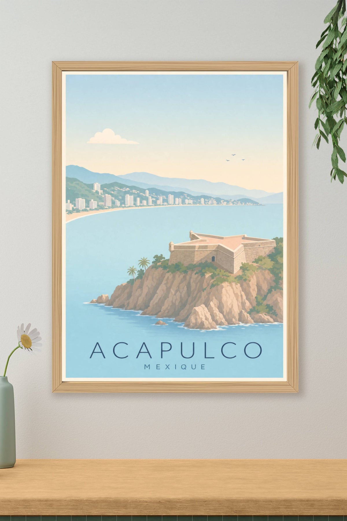 Affiche d'Acapulco - Poster Calme
