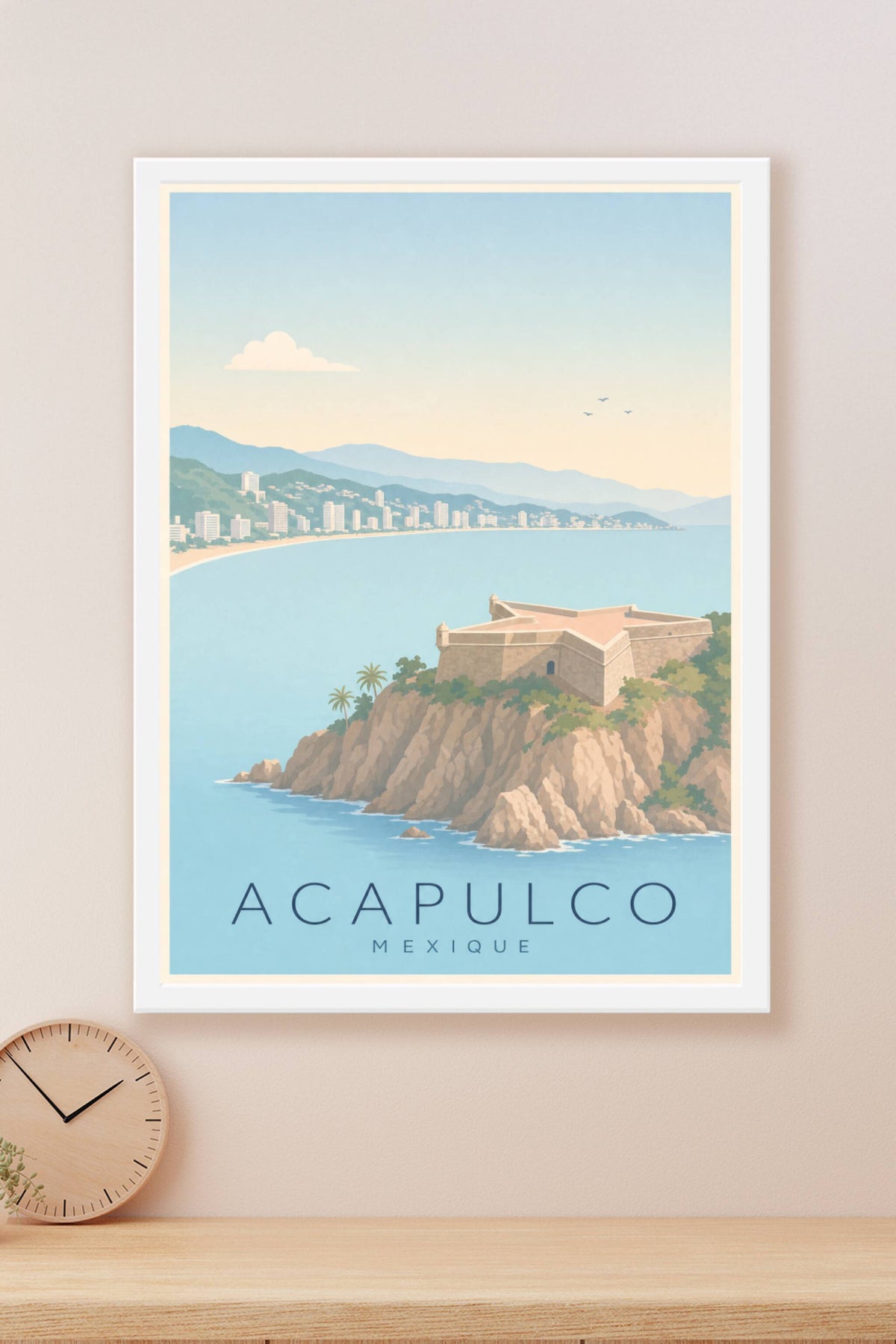 Affiche d'Acapulco - Poster Calme