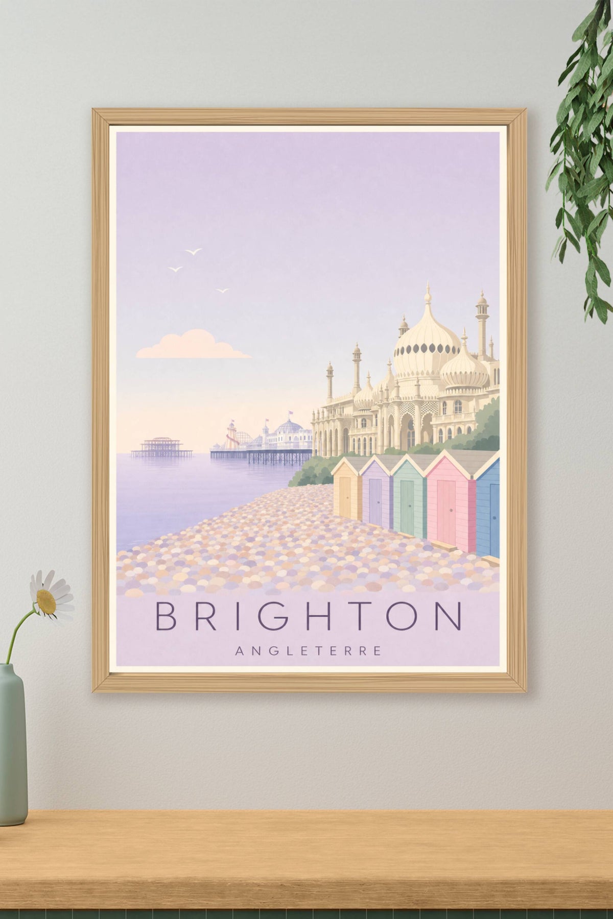 Affiche de Brighton - Poster Calme