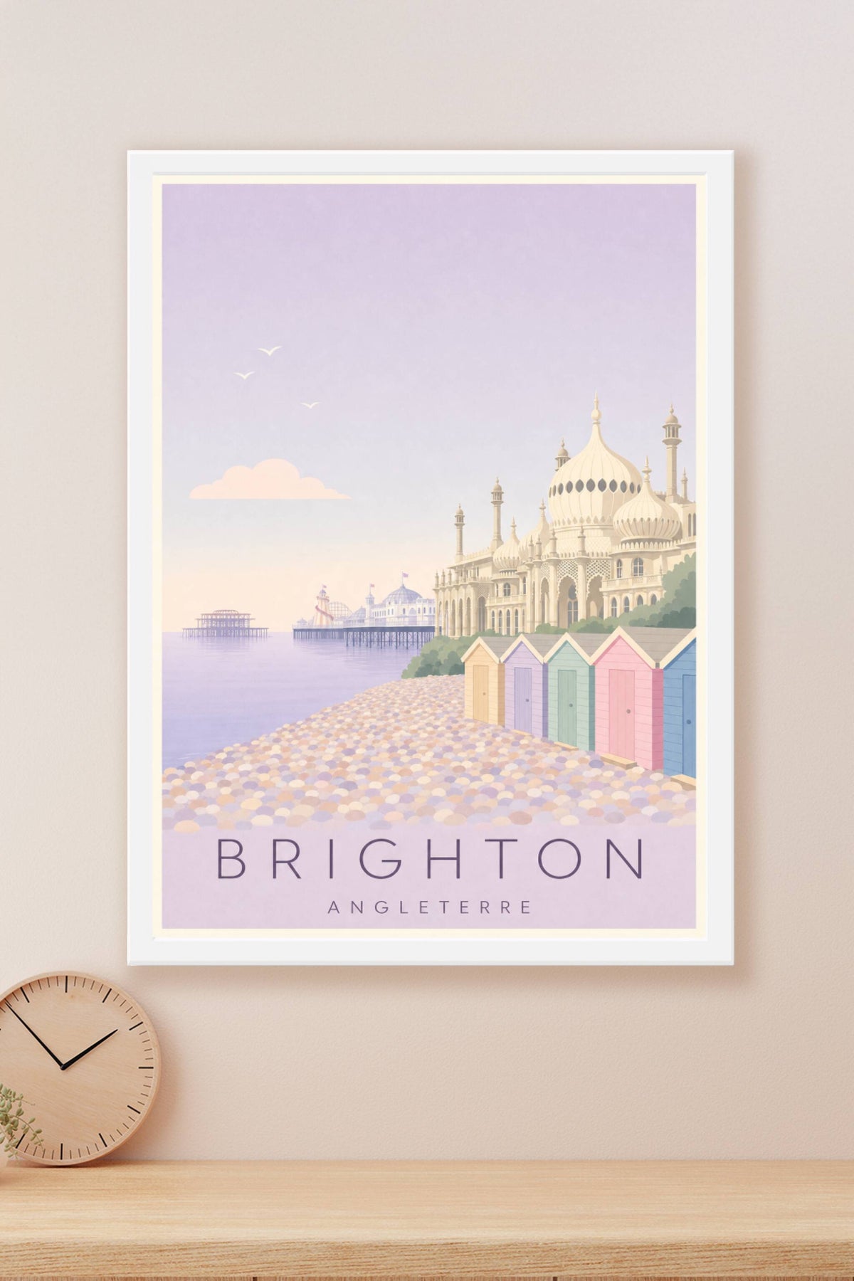 Affiche de Brighton - Poster Calme
