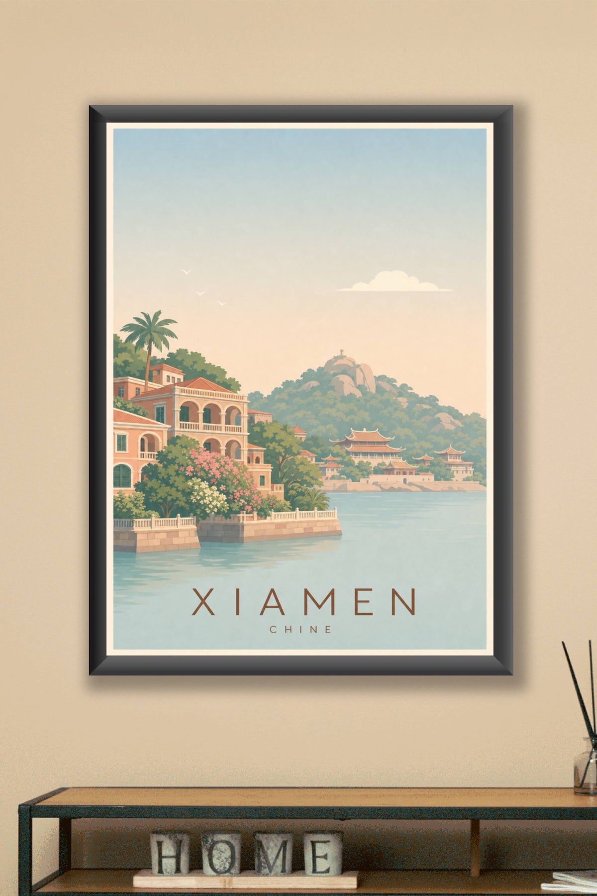 Affiche de Xiamen - Poster Calme