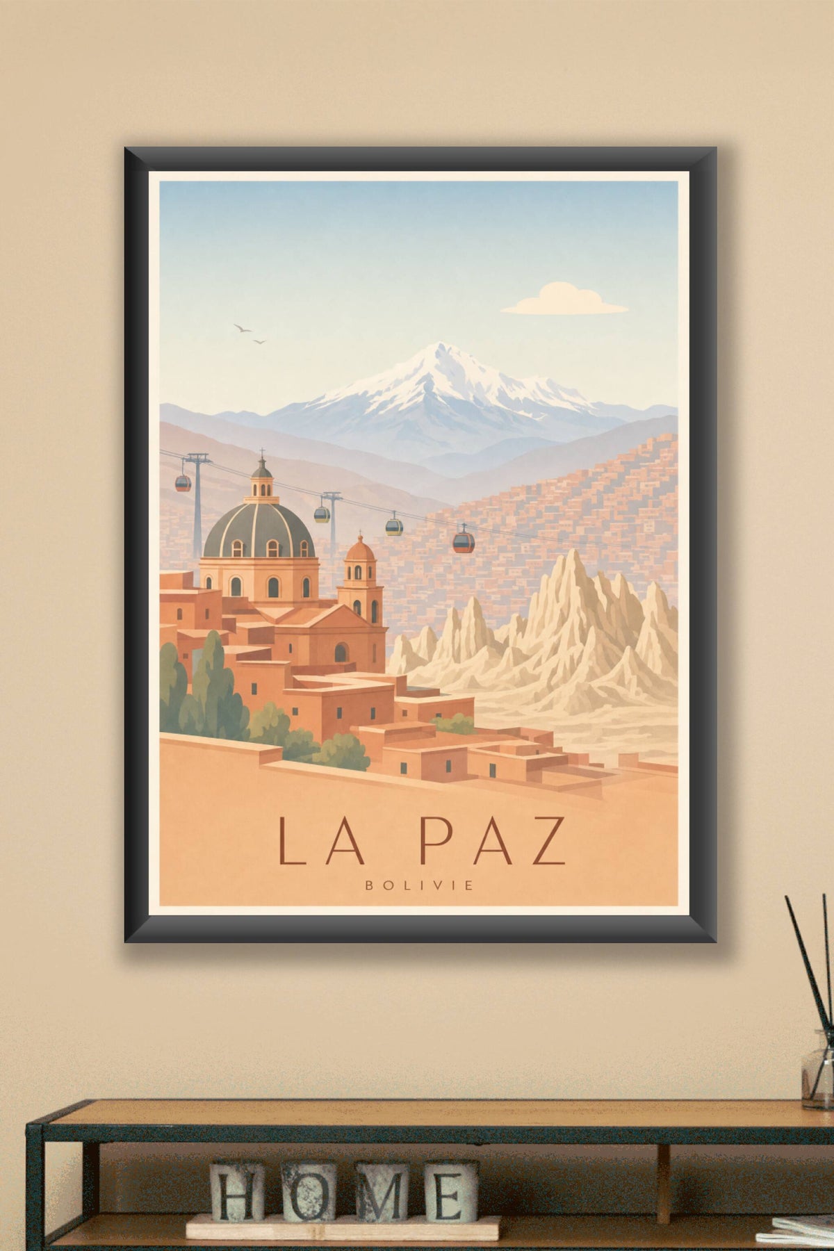 Affiche de La Paz - Poster Calme