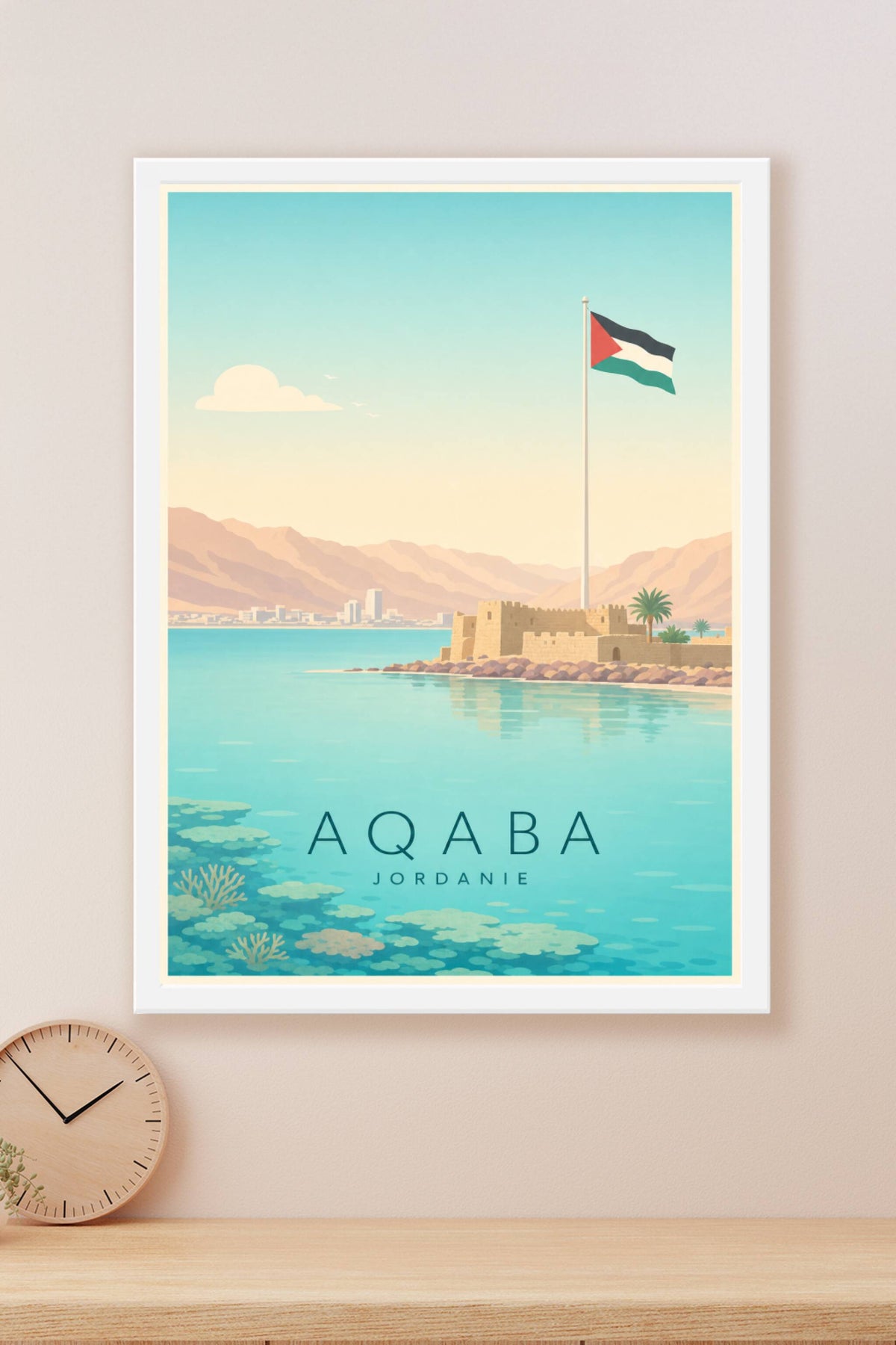 Affiche d'Aqaba - Poster Calme