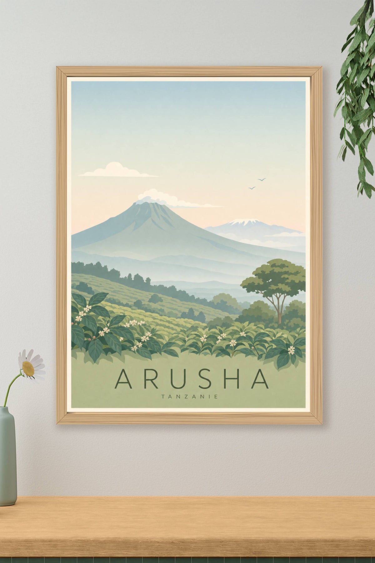 Affiche d'Arusha - Poster Calme