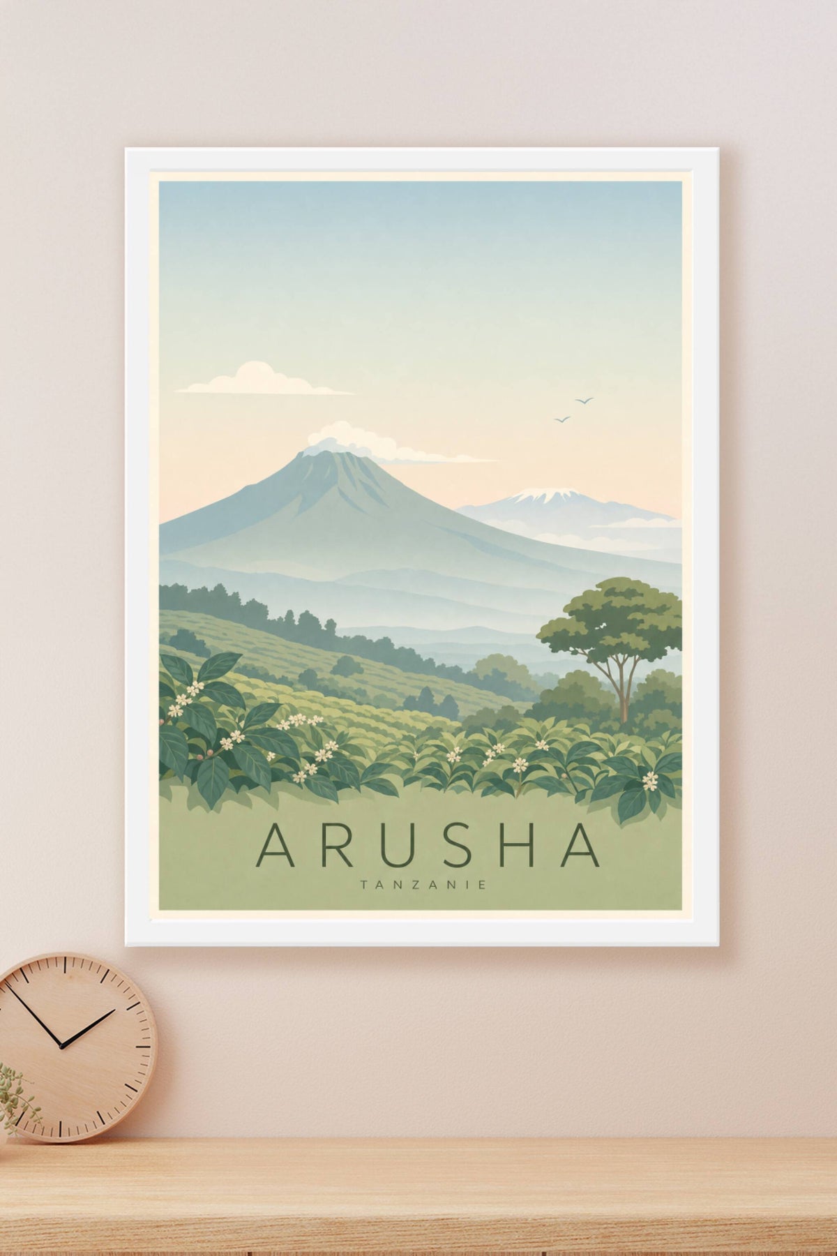 Affiche d'Arusha - Poster Calme