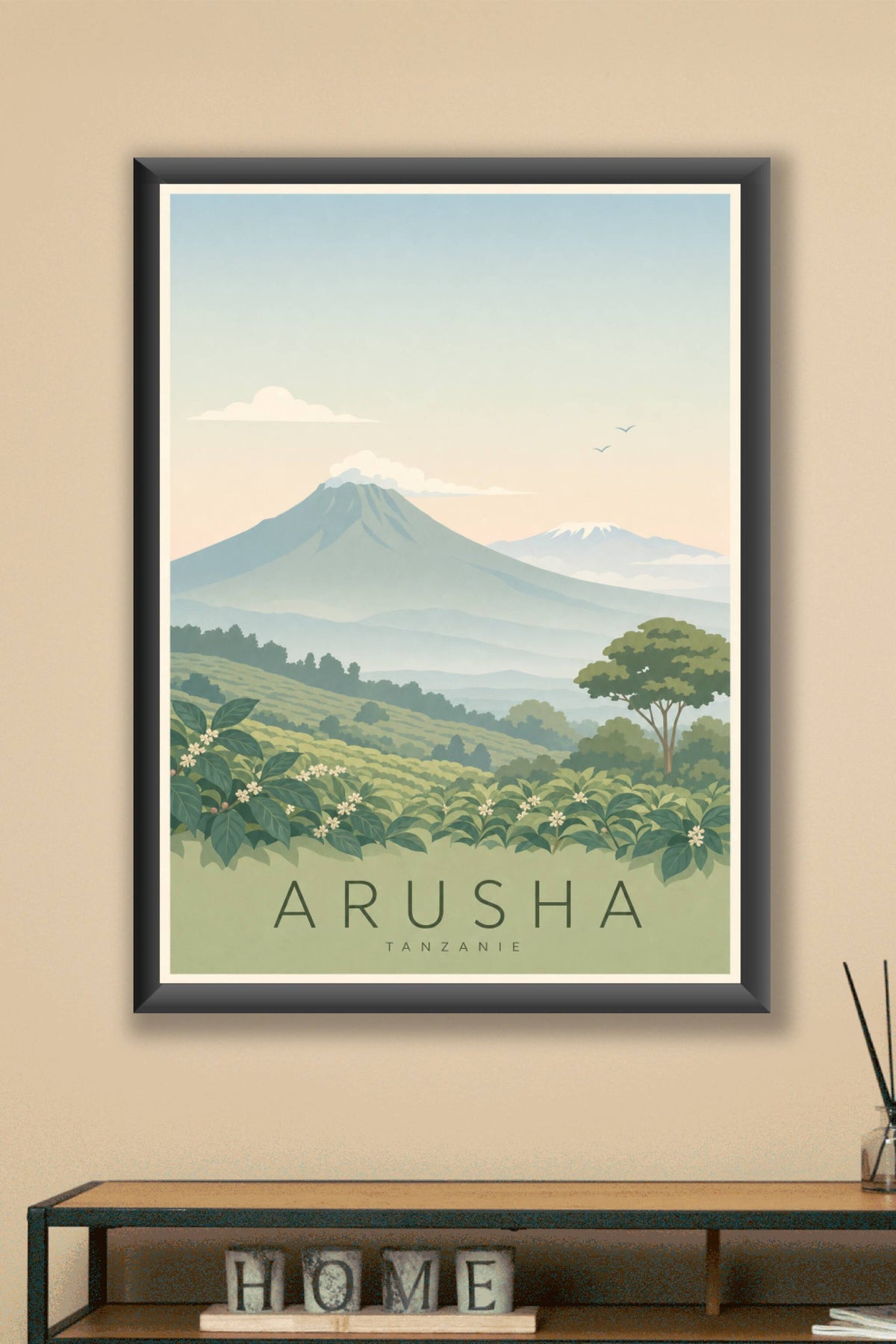 Affiche d'Arusha - Poster Calme