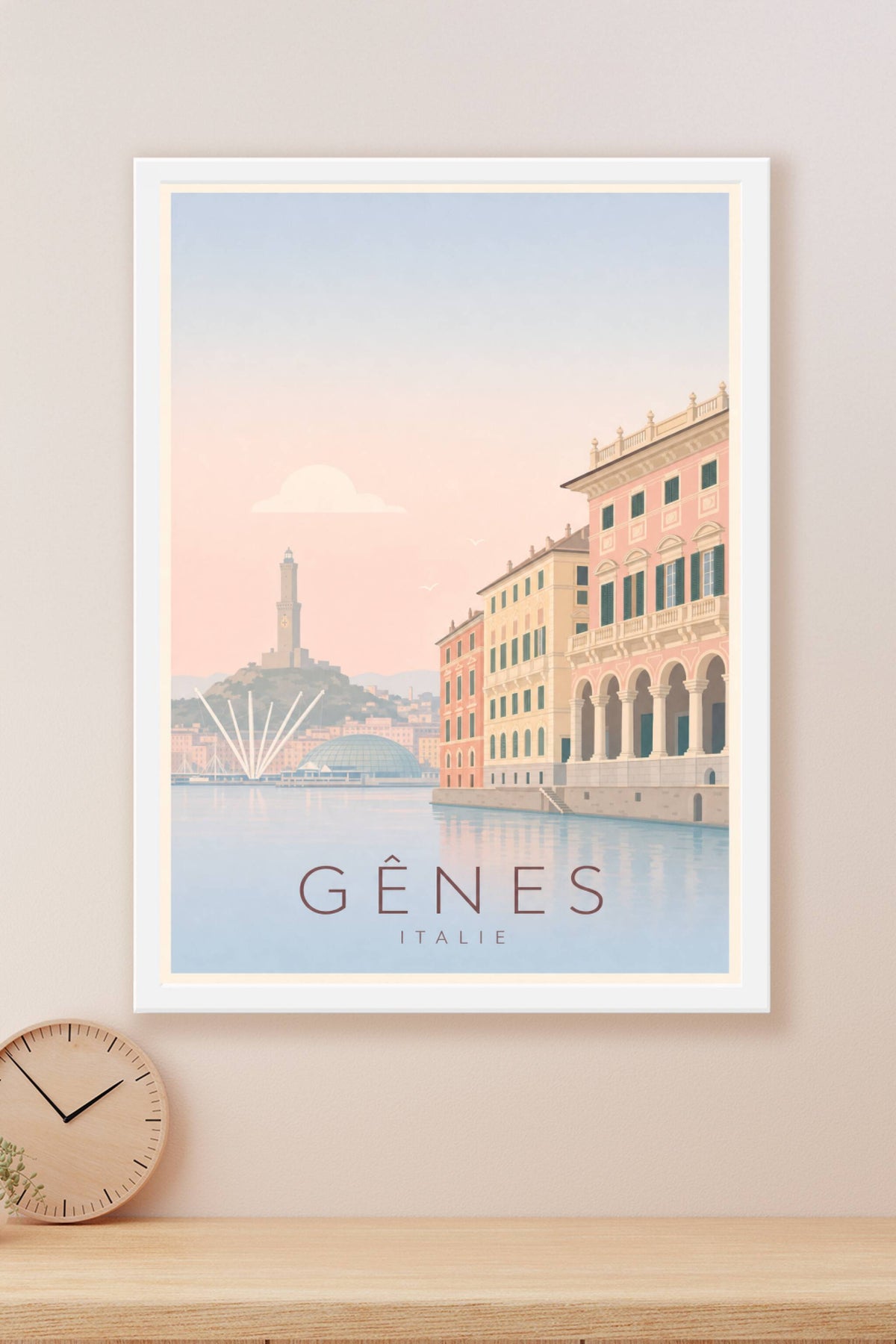Affiche de Gênes - Poster Calme