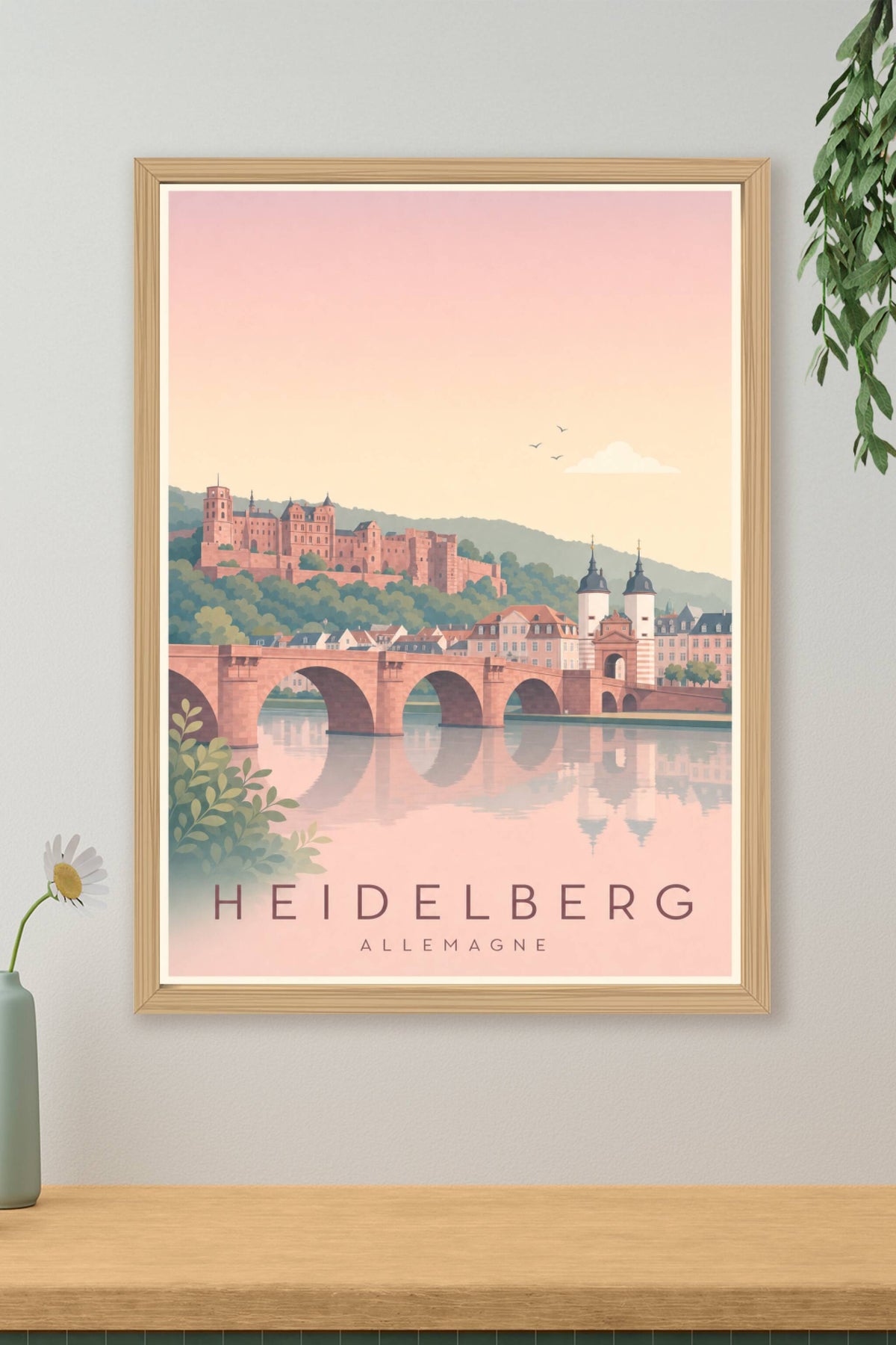Affiche de Heidelberg - Poster Calme