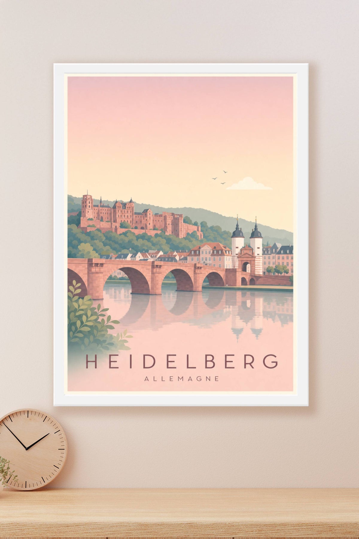 Affiche de Heidelberg - Poster Calme