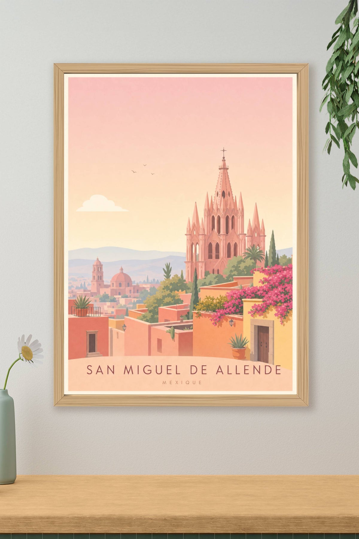 Affiche de San Miguel de Allende - Poster Calme
