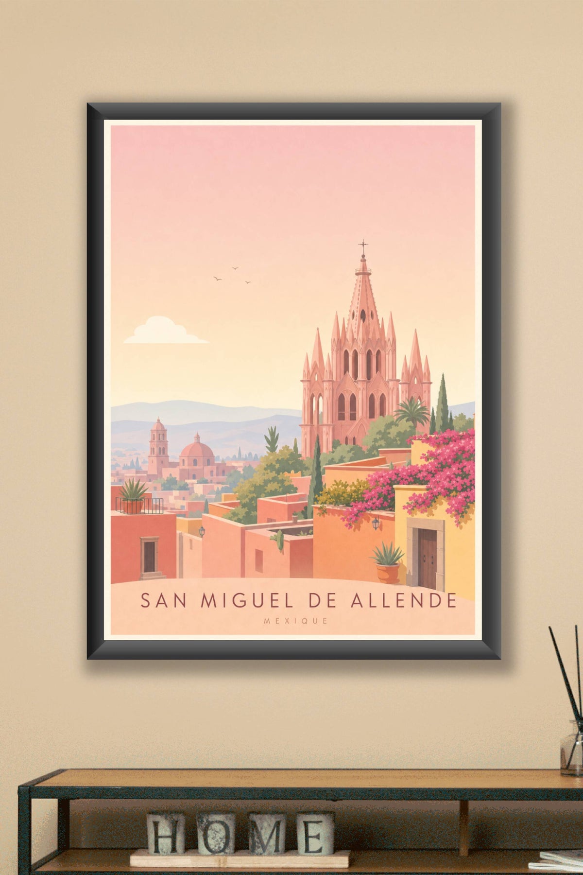 Affiche de San Miguel de Allende - Poster Calme