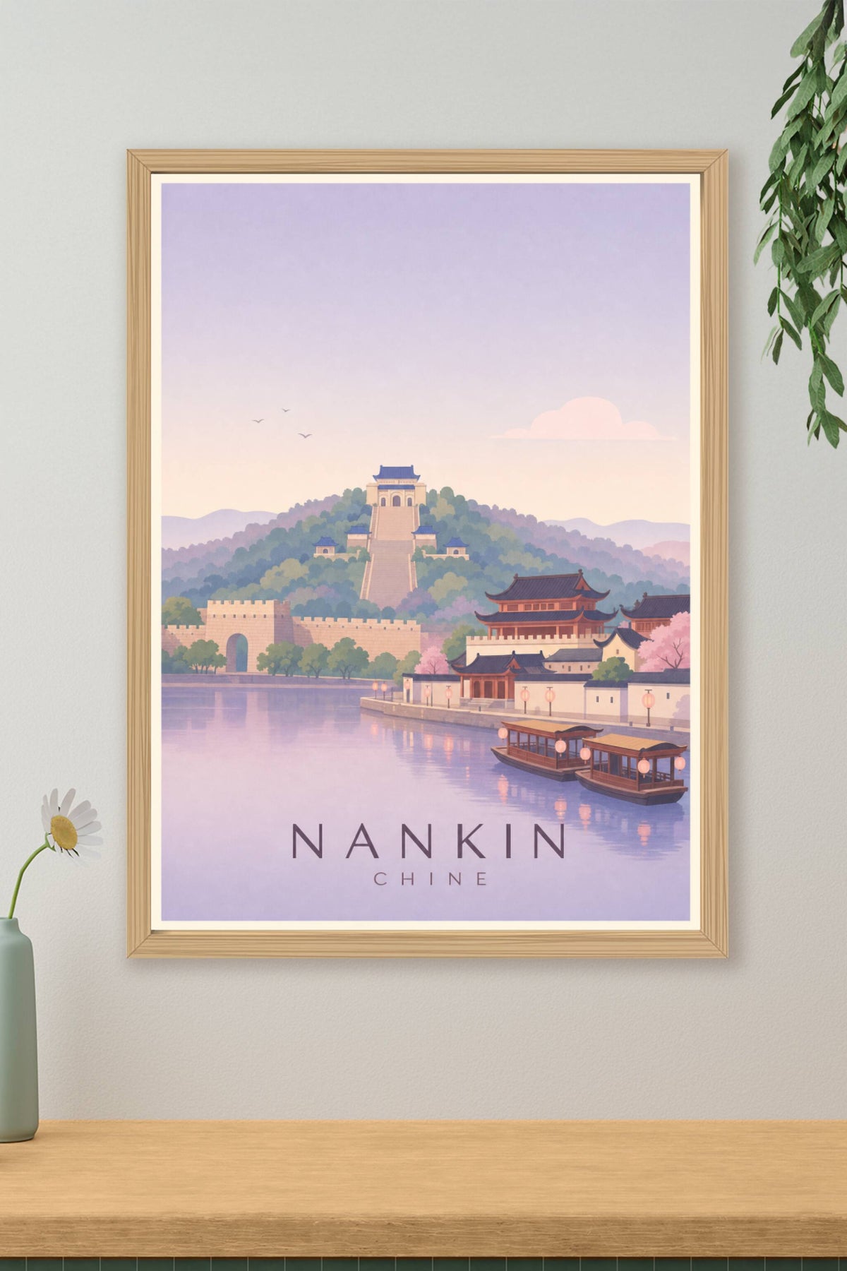 Affiche de Nankin - Poster Calme