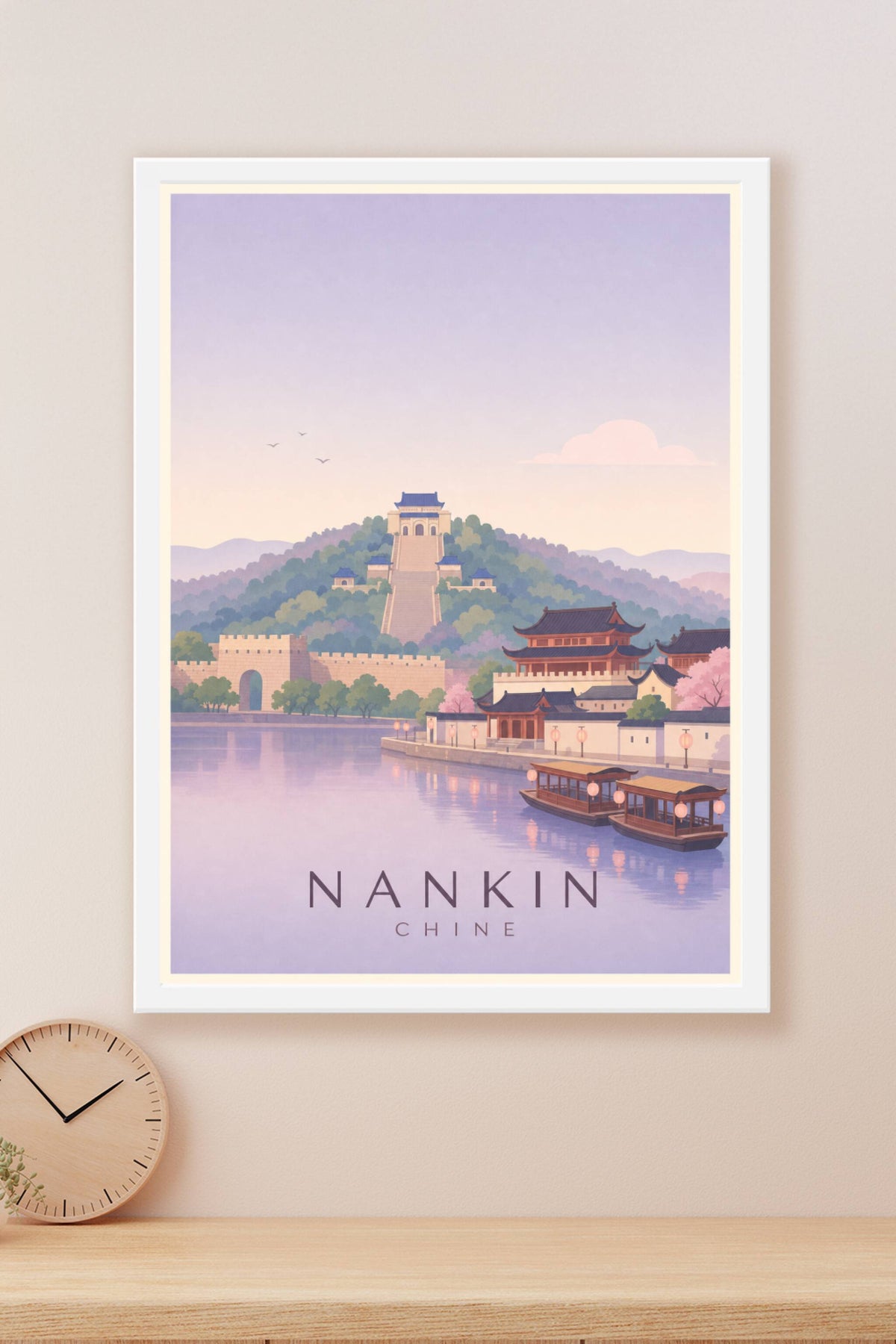 Affiche de Nankin - Poster Calme