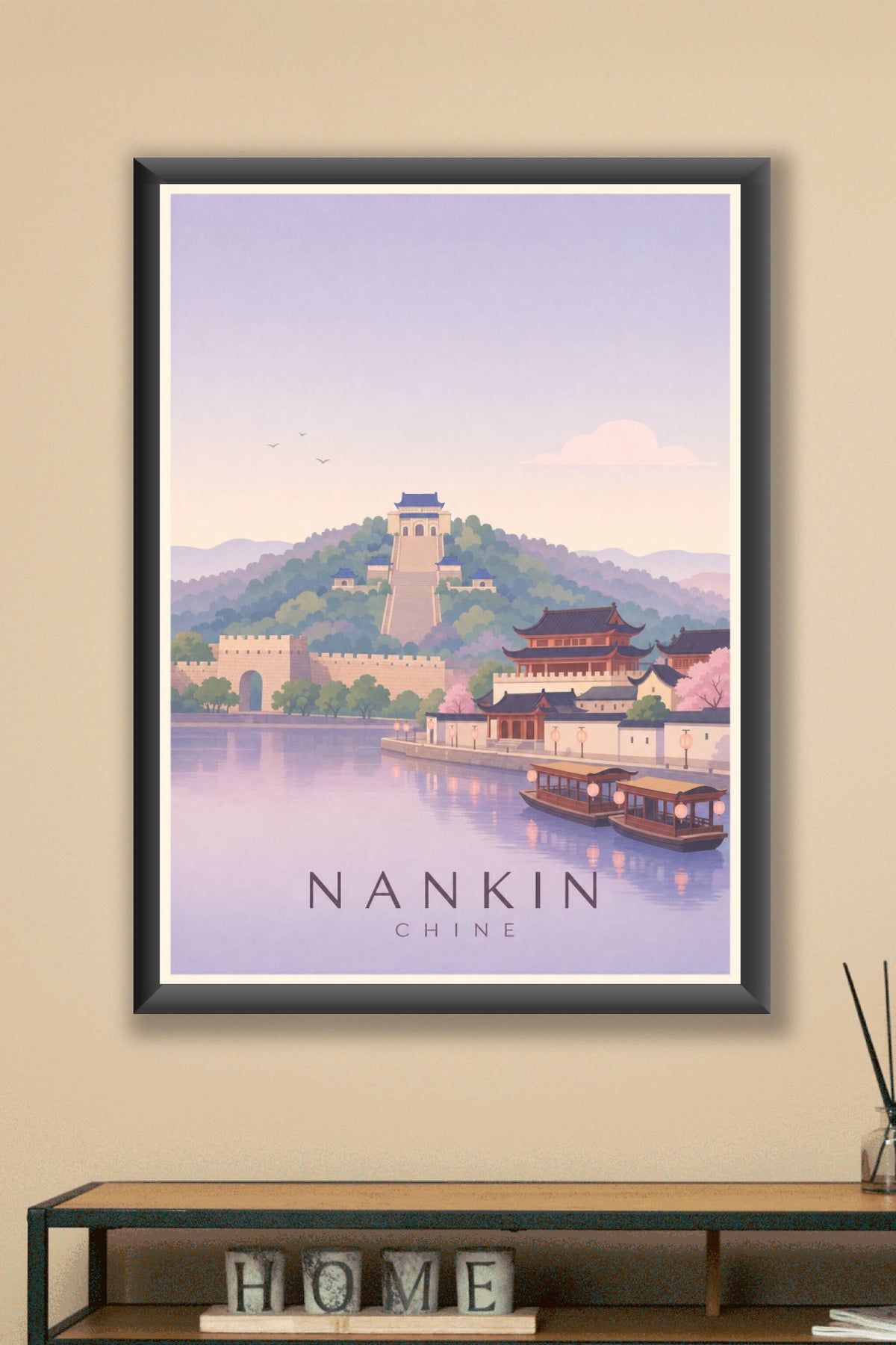 Affiche de Nankin - Poster Calme