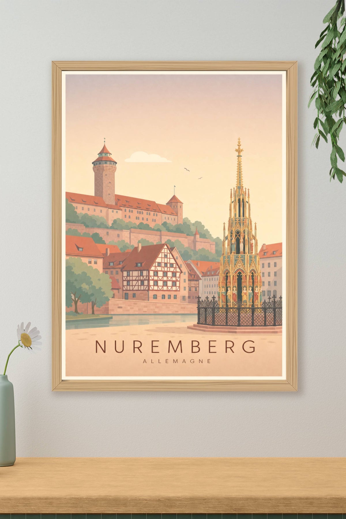 Affiche de Nuremberg - Poster Calme