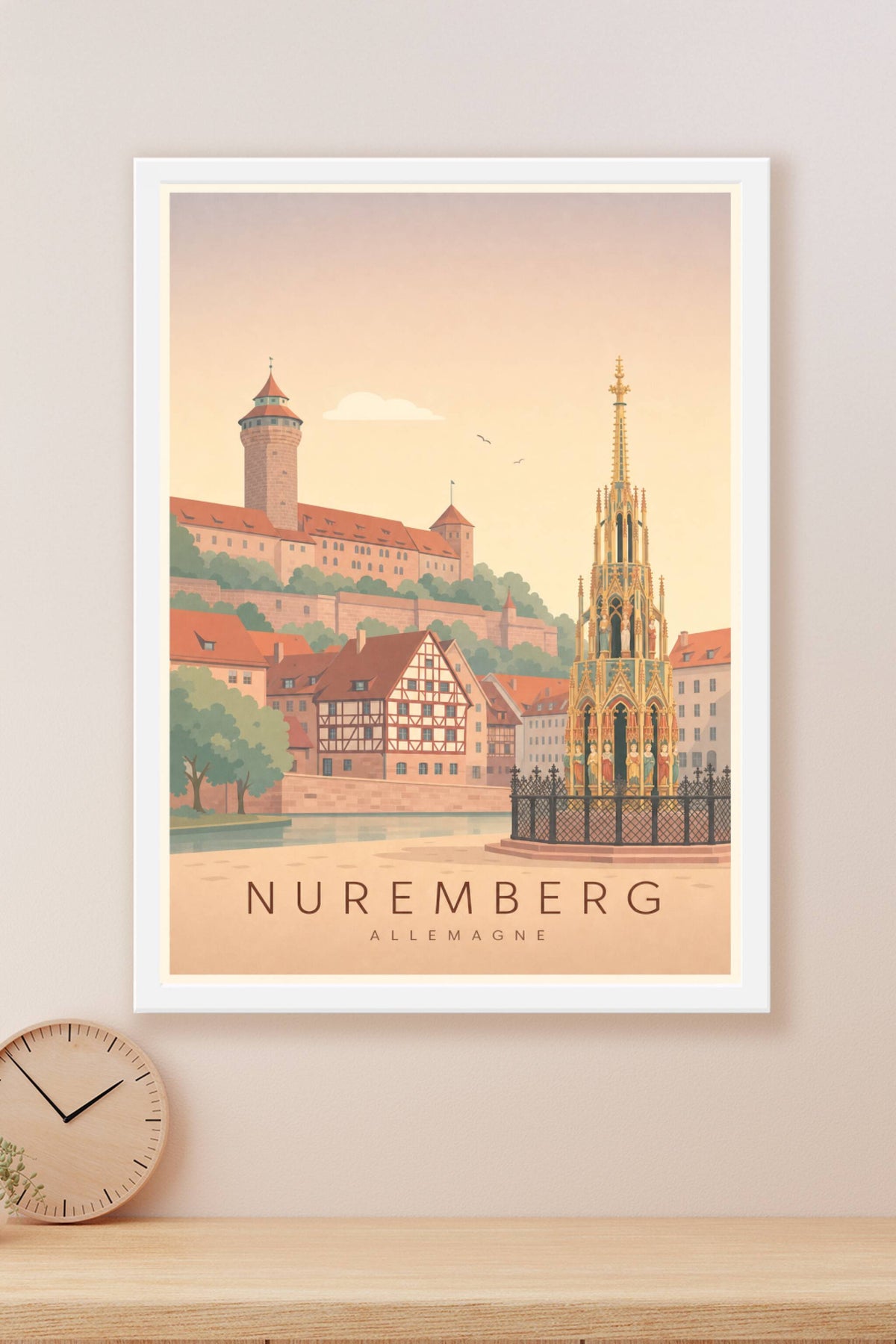 Affiche de Nuremberg - Poster Calme