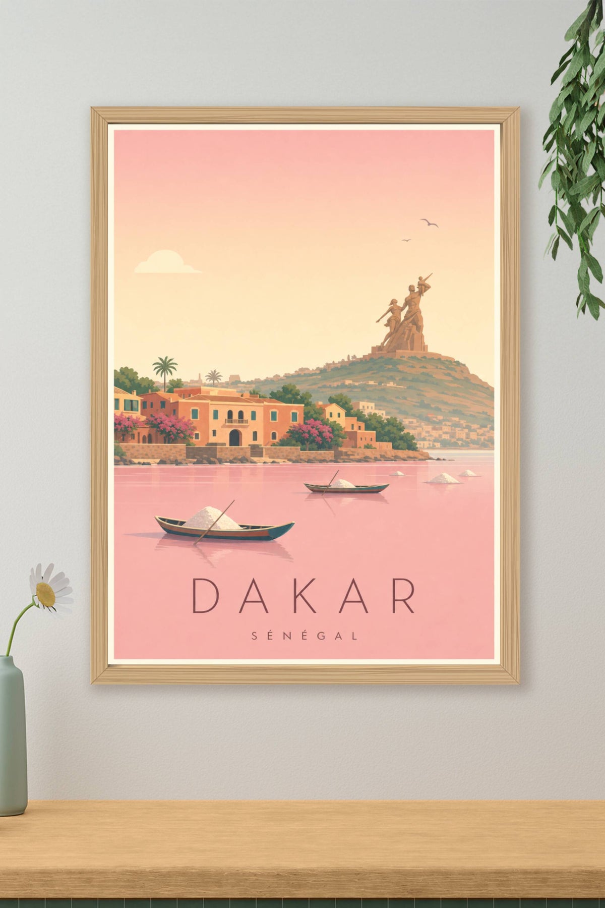 Affiche de Dakar - Poster Calme
