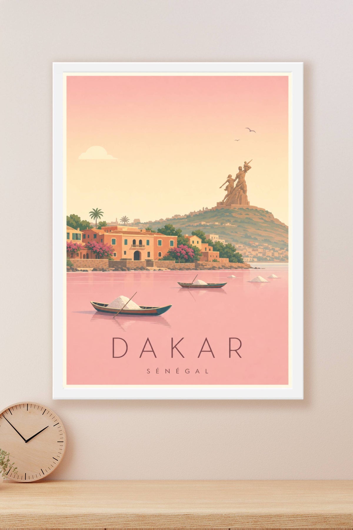 Affiche de Dakar - Poster Calme