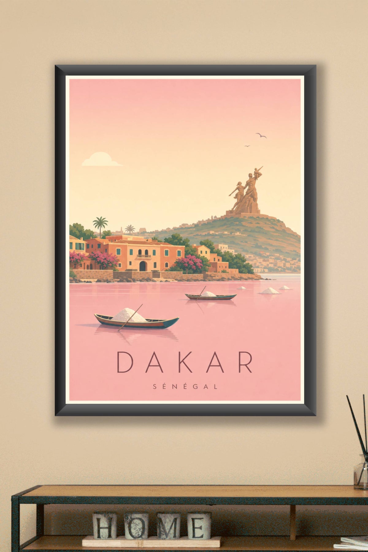 Affiche de Dakar - Poster Calme