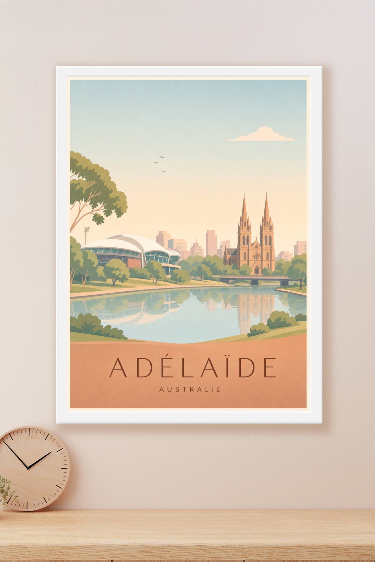 Affiche d'Adélaïde - Poster Calme