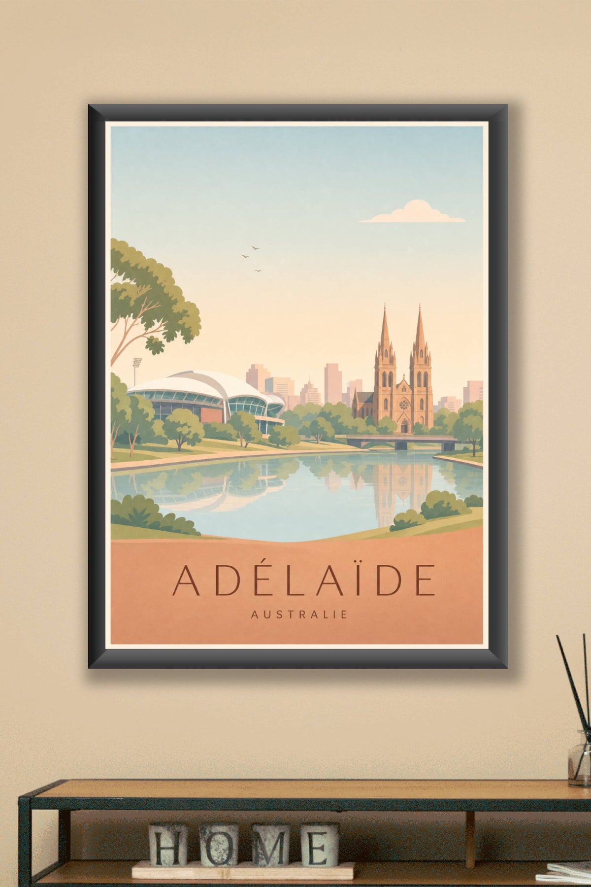 Affiche d'Adélaïde - Poster Calme