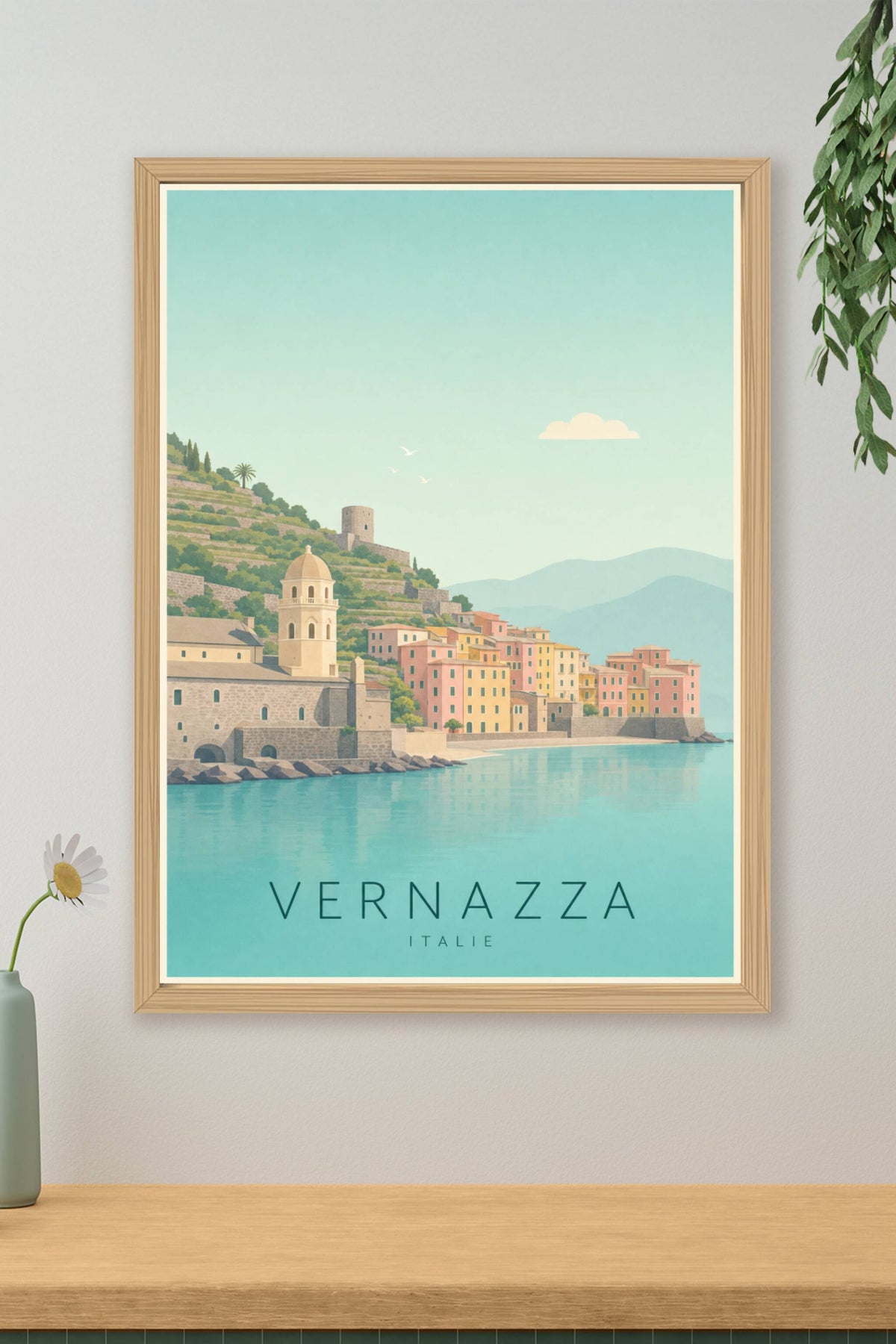 Affiche de Vernazza - Poster Calme