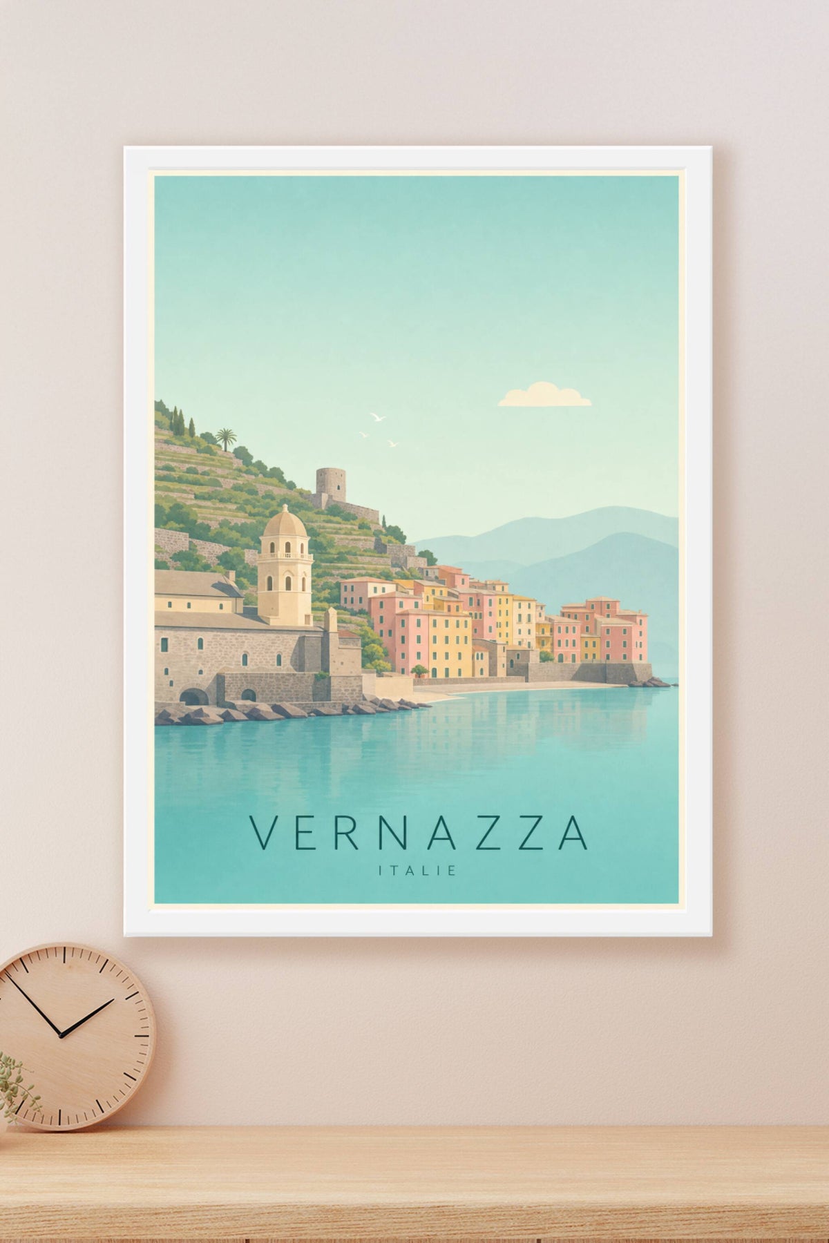 Affiche de Vernazza - Poster Calme