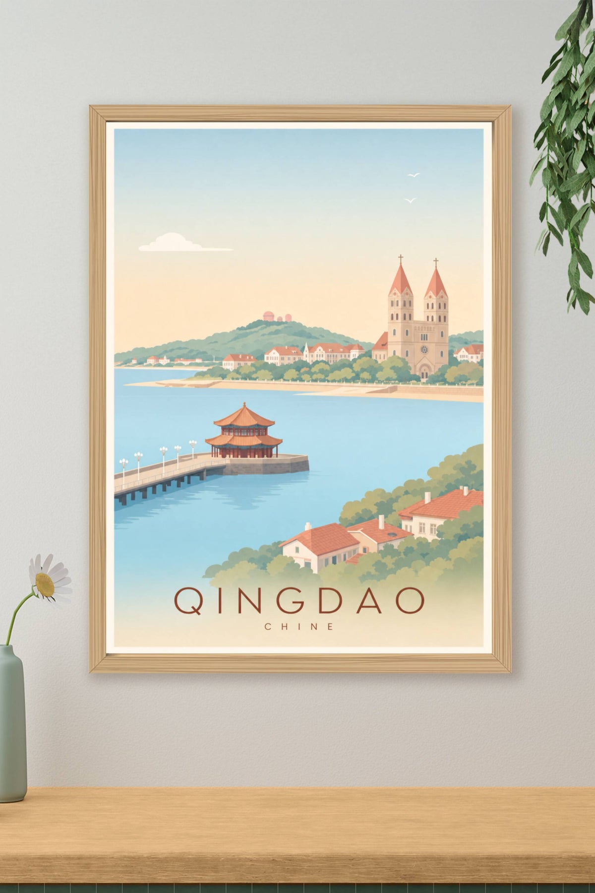 Affiche de Qingdao - Poster Calme