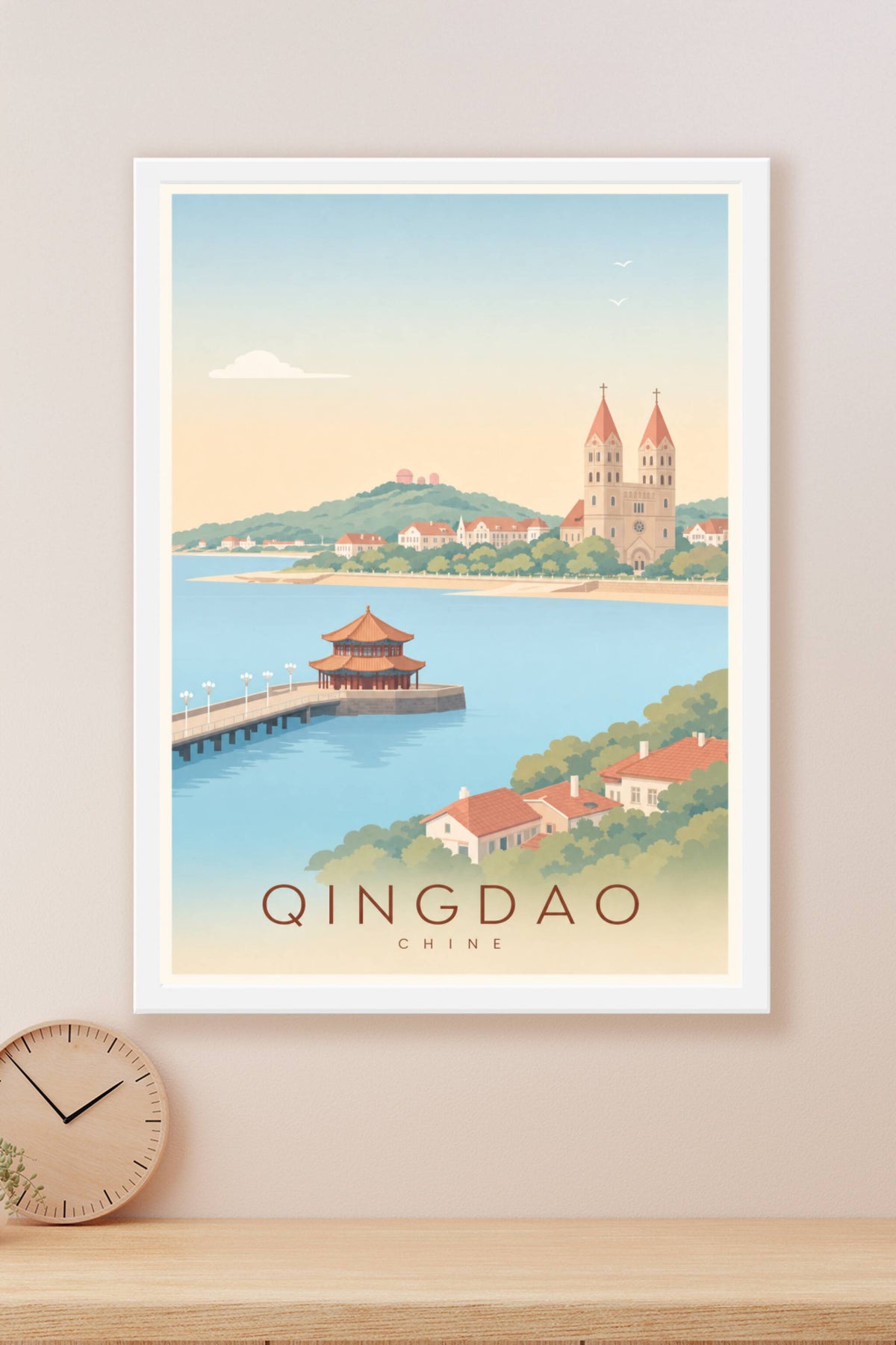 Affiche de Qingdao - Poster Calme