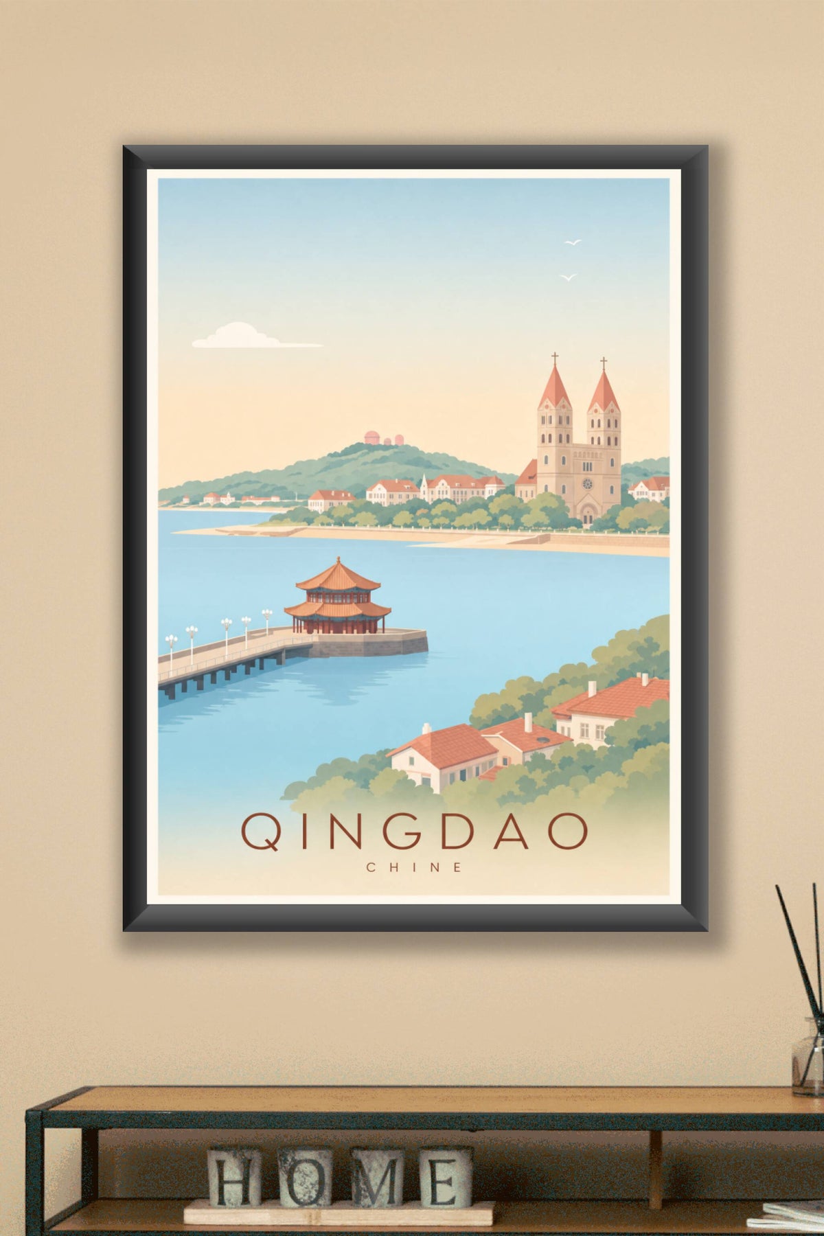 Affiche de Qingdao - Poster Calme