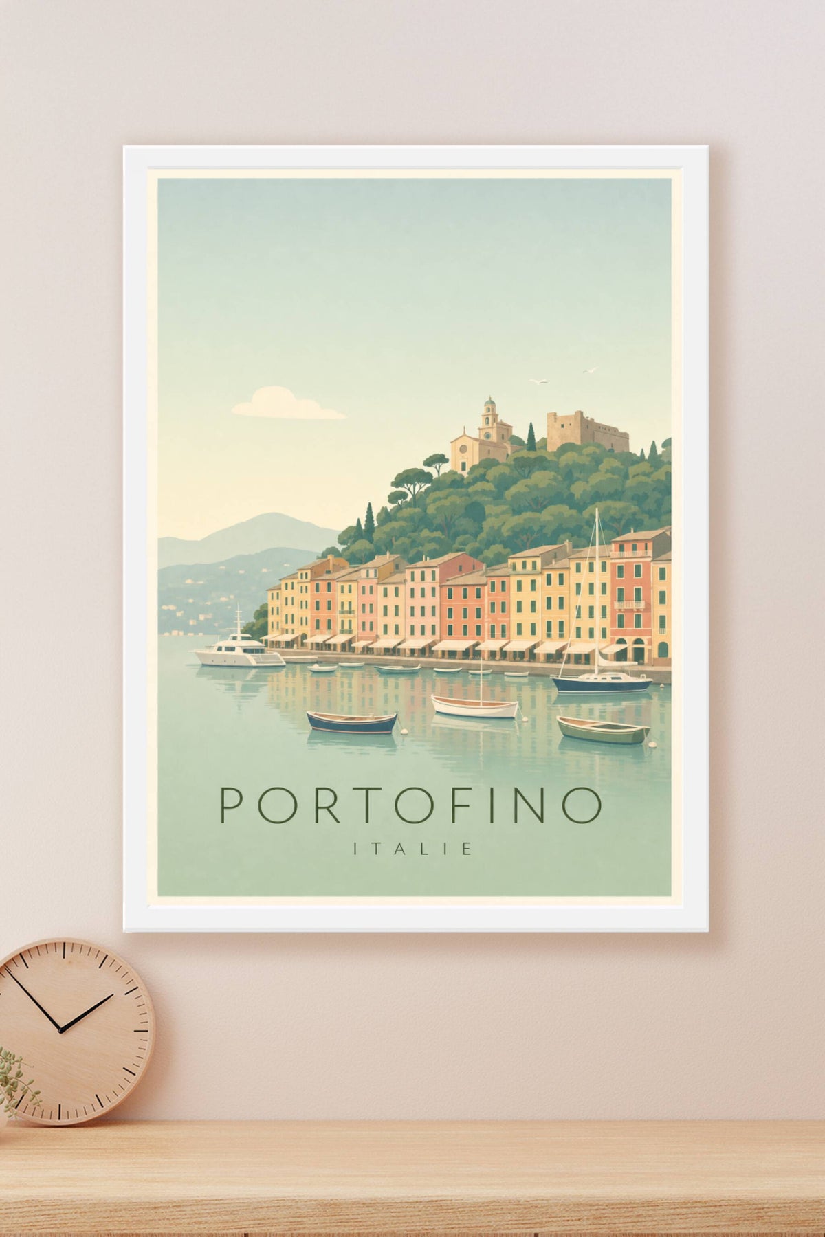 Affiche de Portofino - Poster Calme