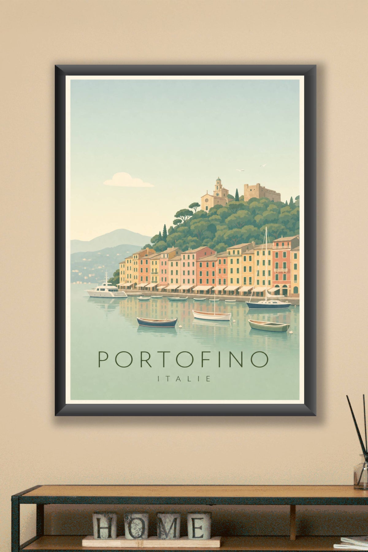 Affiche de Portofino - Poster Calme
