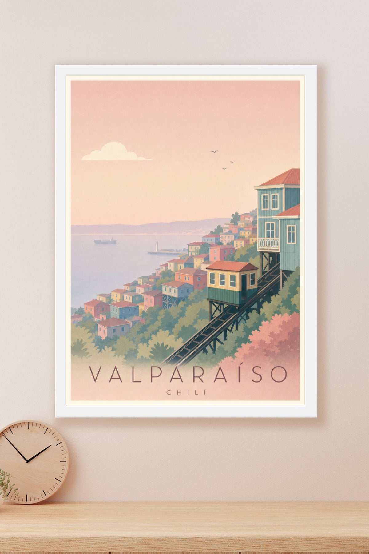 Affiche de Valparaíso - Poster Calme