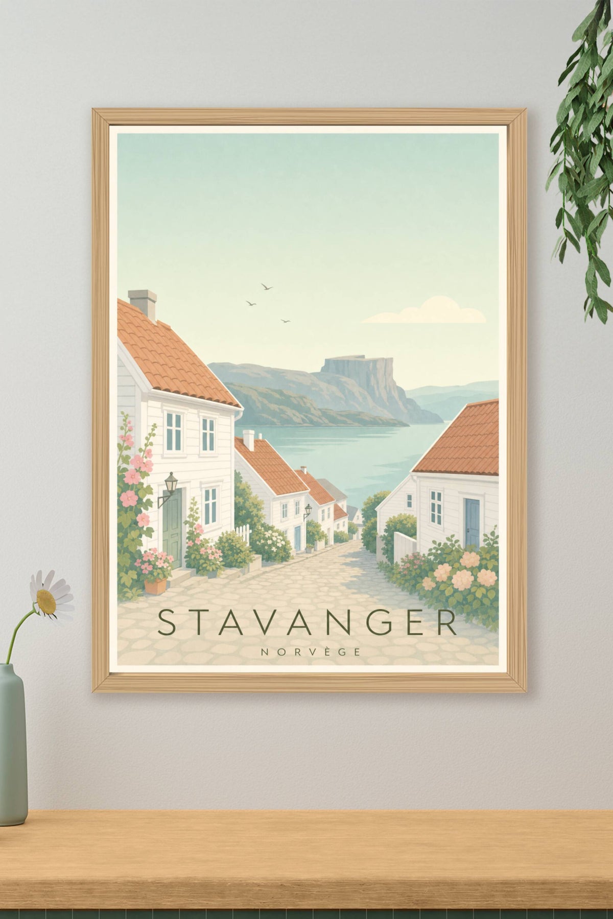Affiche de Stavanger - Poster Calme