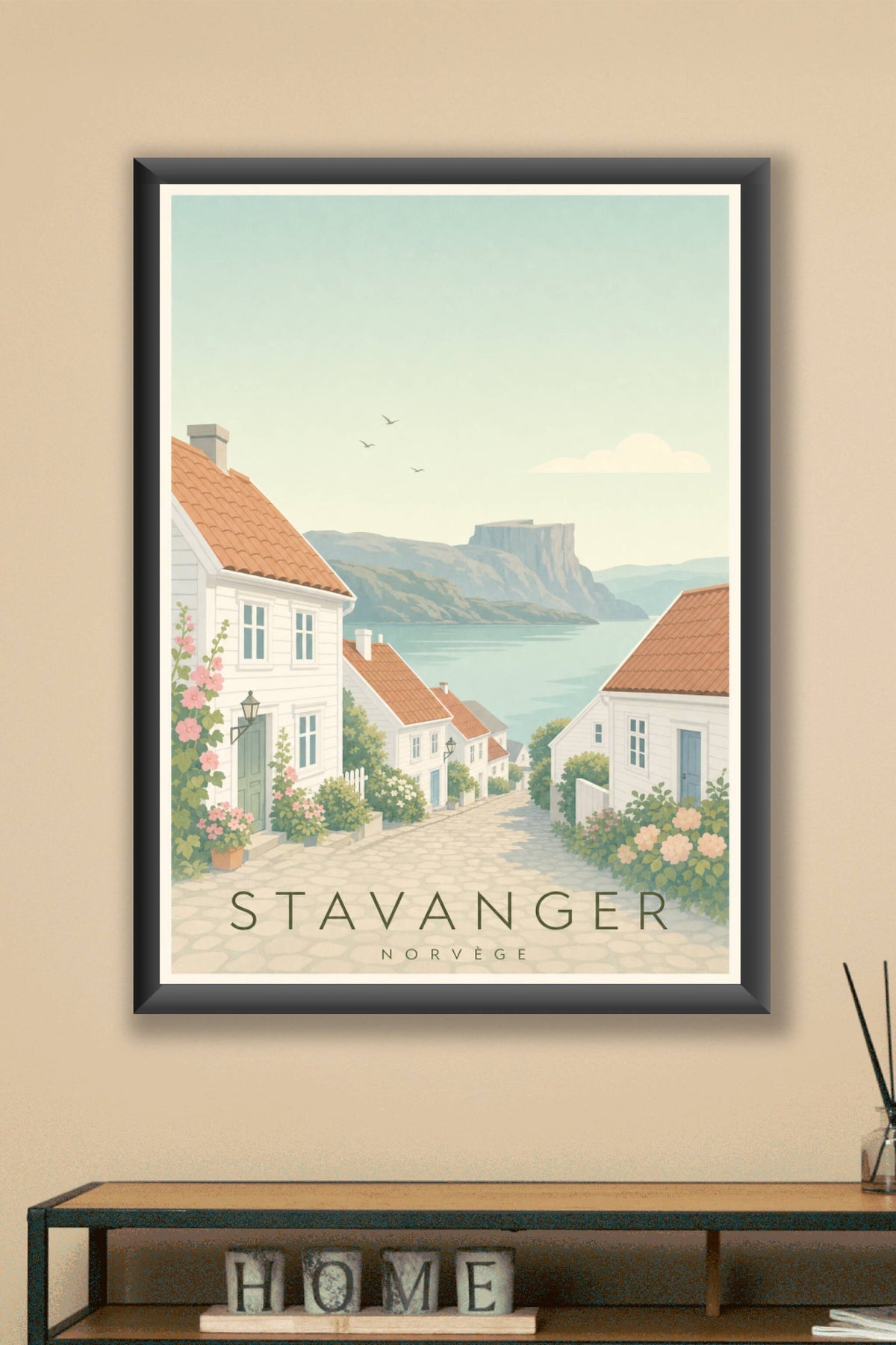 Affiche de Stavanger - Poster Calme