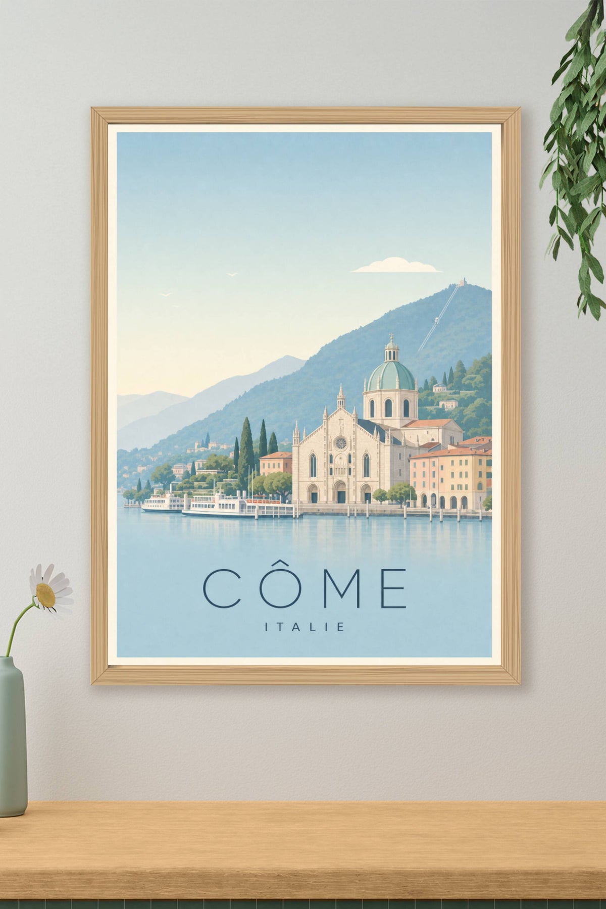 Affiche de Côme - Poster Calme